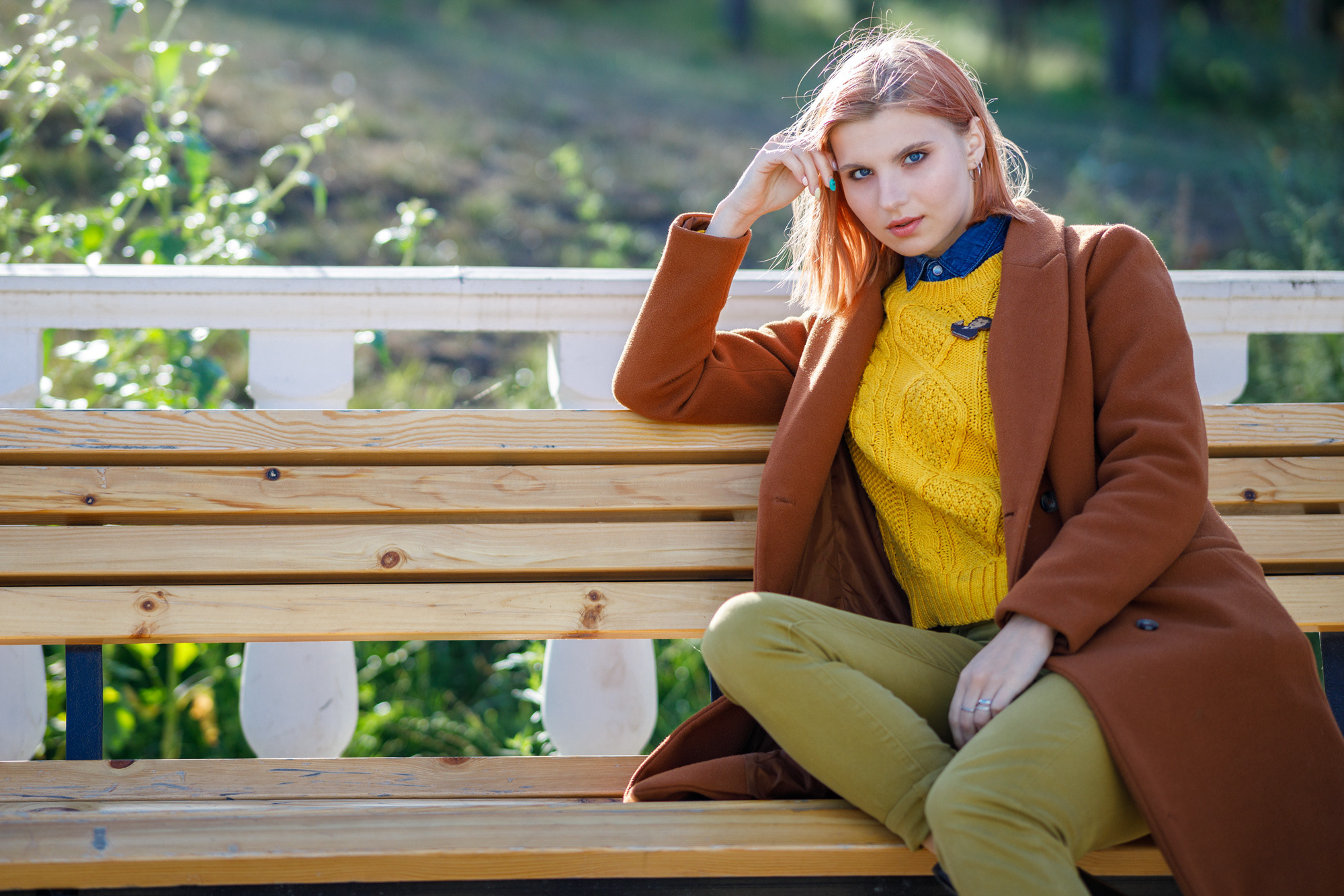 Фотосессия девушки осенью. Фотограф в городе Каменск-Уральский — Метелёв Андрей