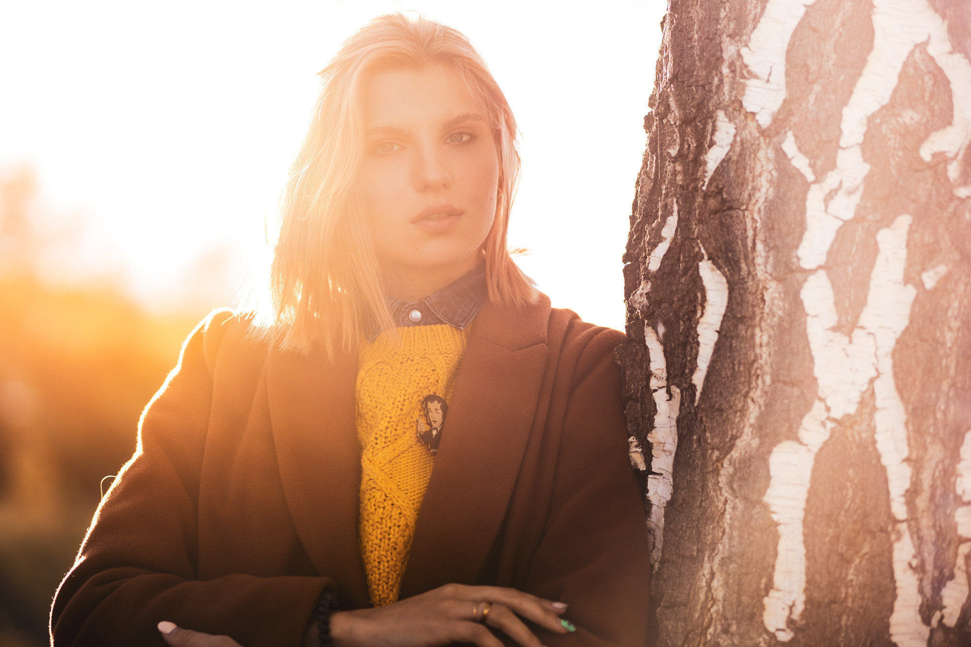 Фотосессия девушки осенью. Фотограф в городе Каменск-Уральский — Метелёв Андрей