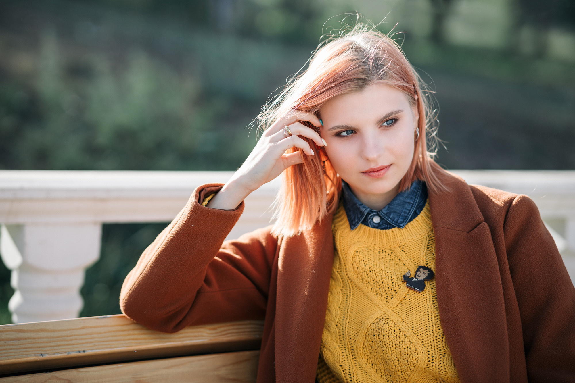 Фотосессия девушки осенью. Фотограф в городе Каменск-Уральский — Метелёв Андрей