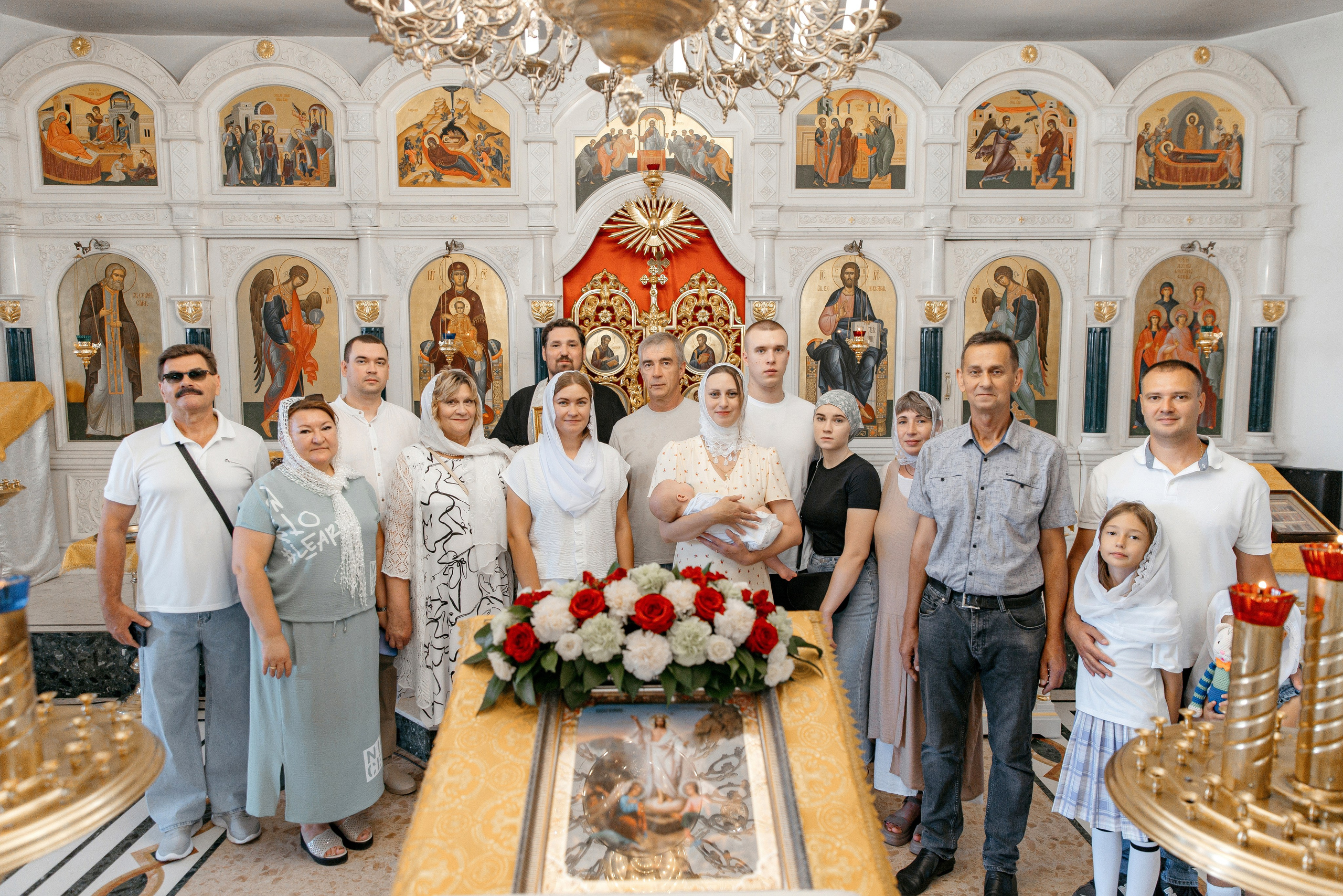 Таинство Крещения Михаила. Свадебный и Семейный Фотограф в Краснодаре