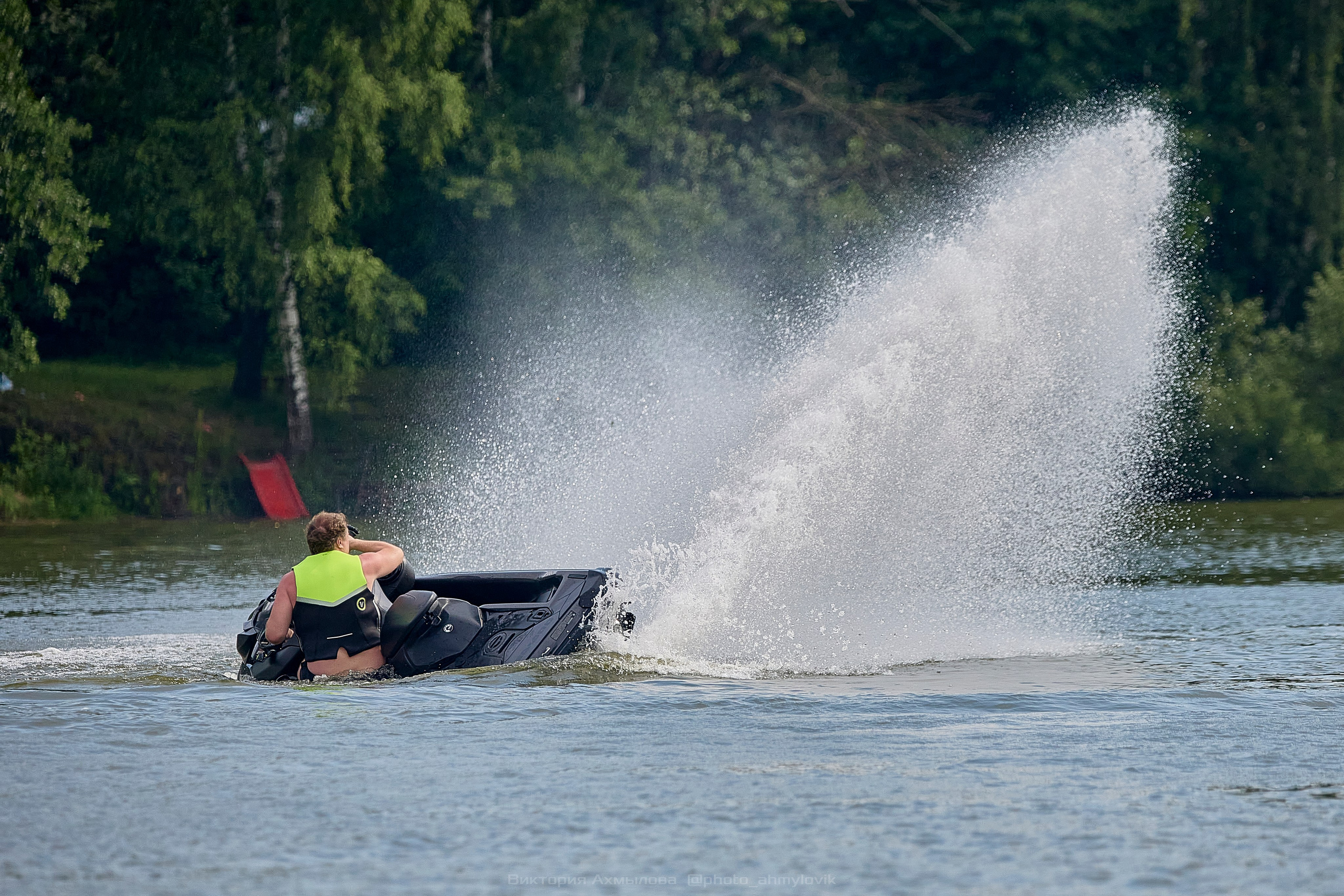 Аквабайки на Северке. Виктория Ахмылова. Фотограф в Москве