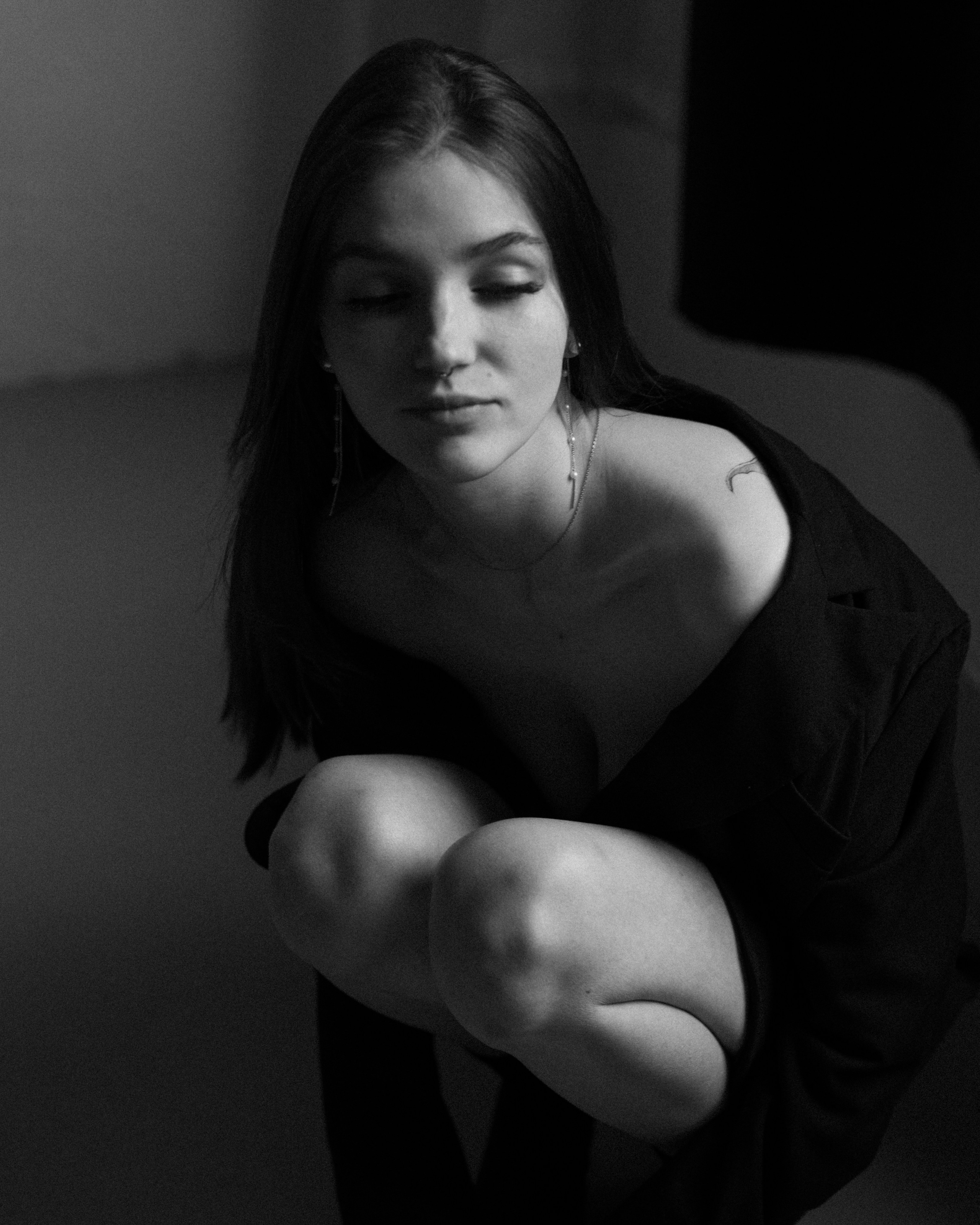 Чувственный женский портрет. Фотограф Елизавета Потешкина