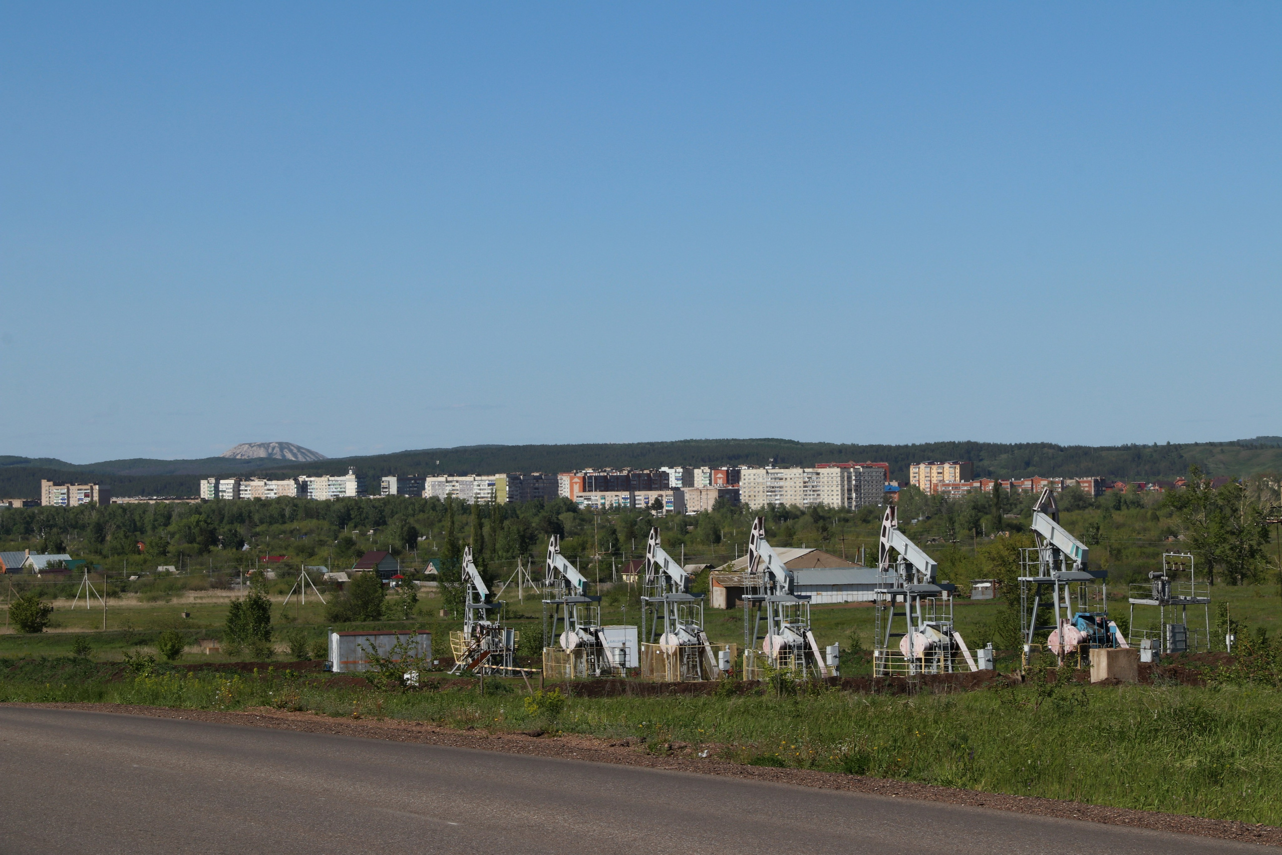 Выехали обратно на маршрут