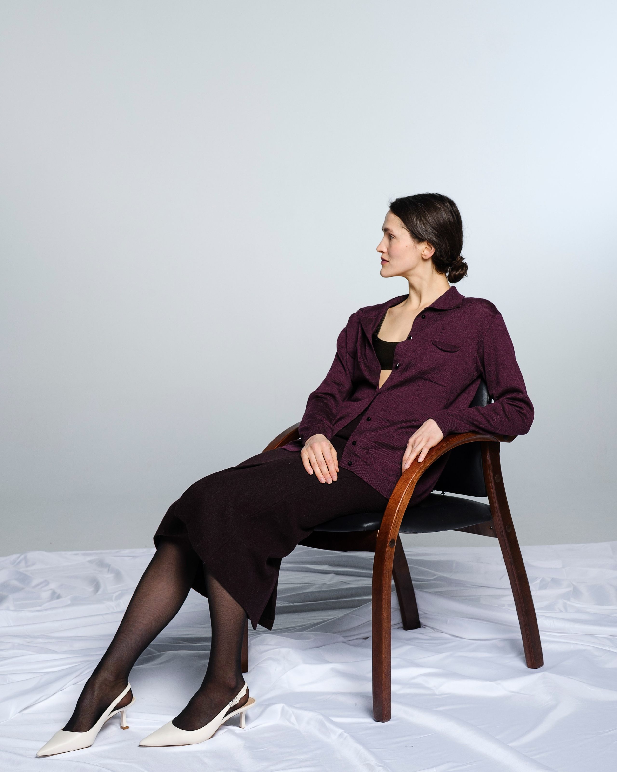 Премиальный трикотаж. Лукбук. Визажист для брендов, Фэшн продюсер Олеся Глушкова