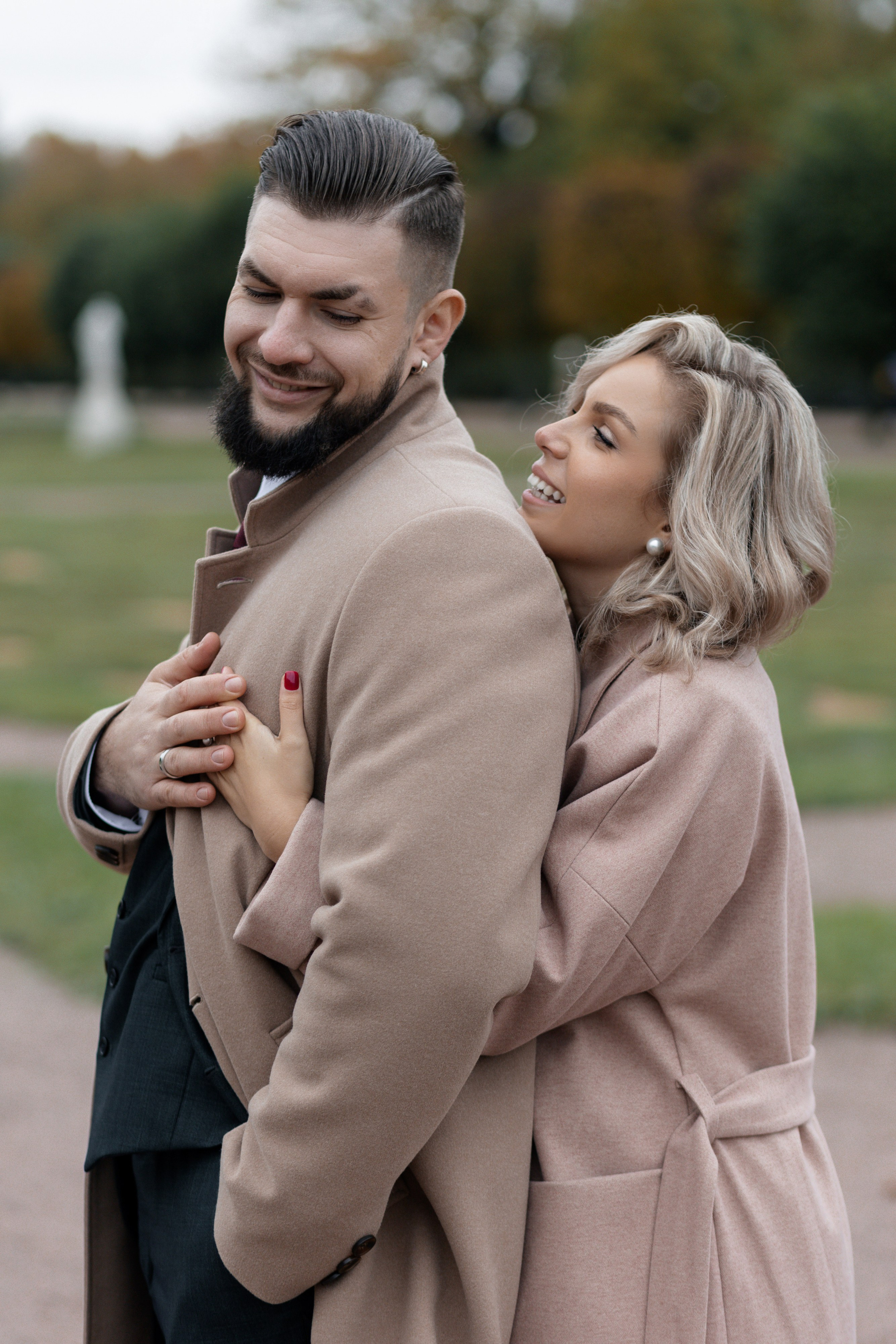 Даниил и Анастасия прогулка по Кусково. Свадебный фотограф в Москве