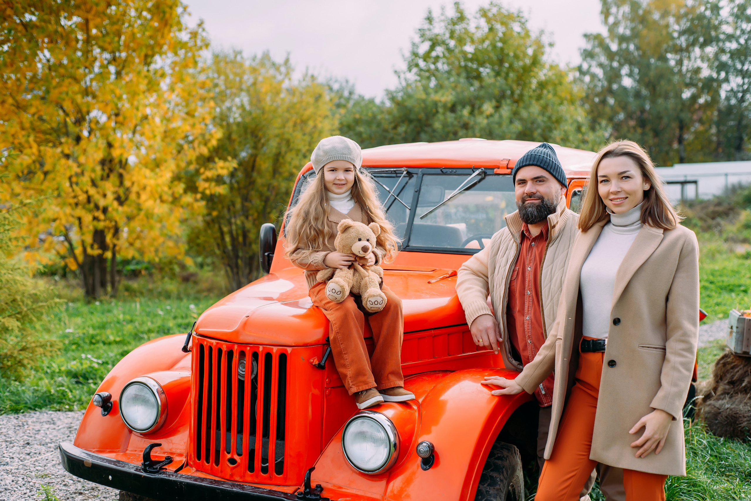 Наталья, Андрей и София. Детский и семейный фотограф Эльмира Веселова