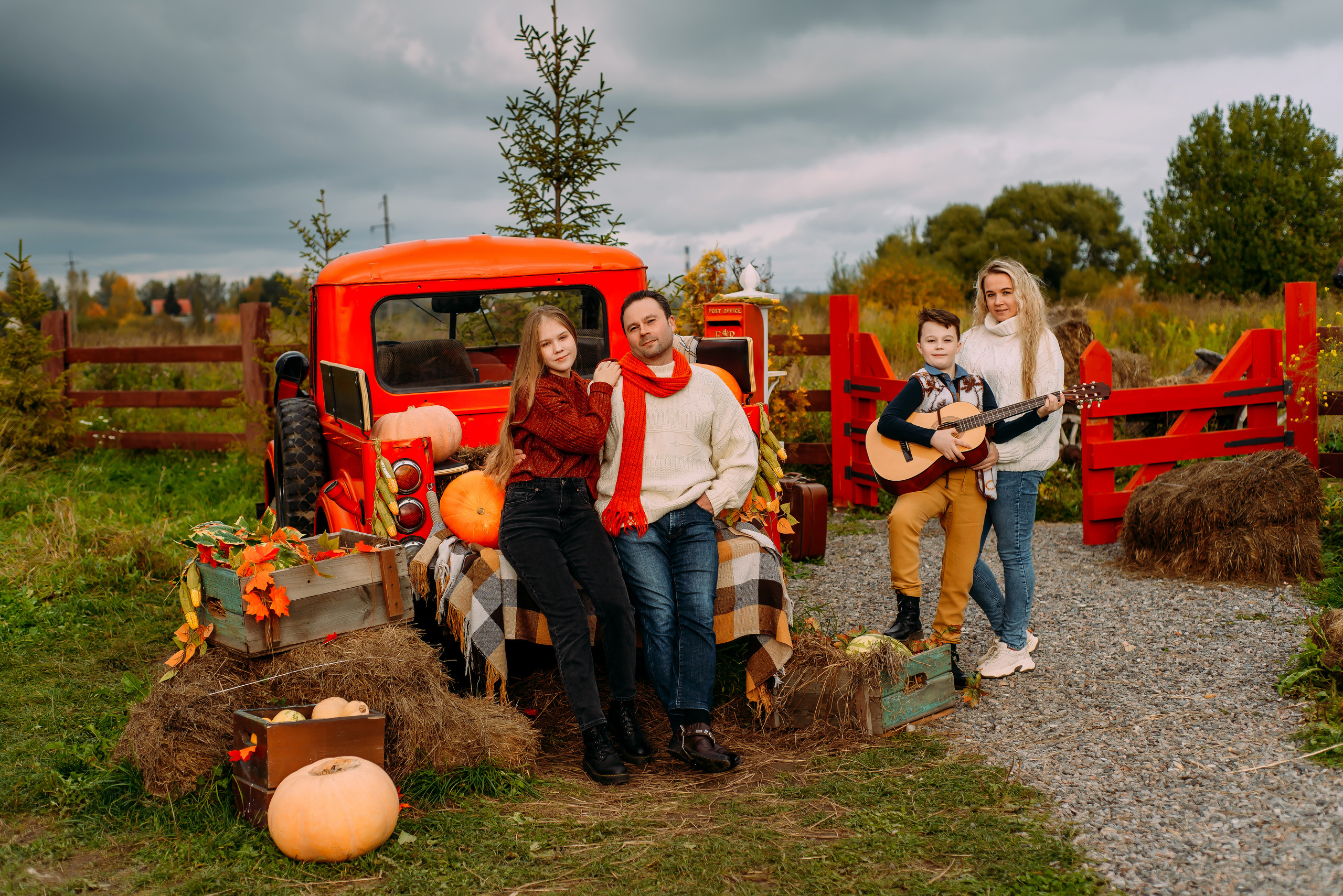 Елена с семьей. Детский и семейный фотограф Эльмира Веселова