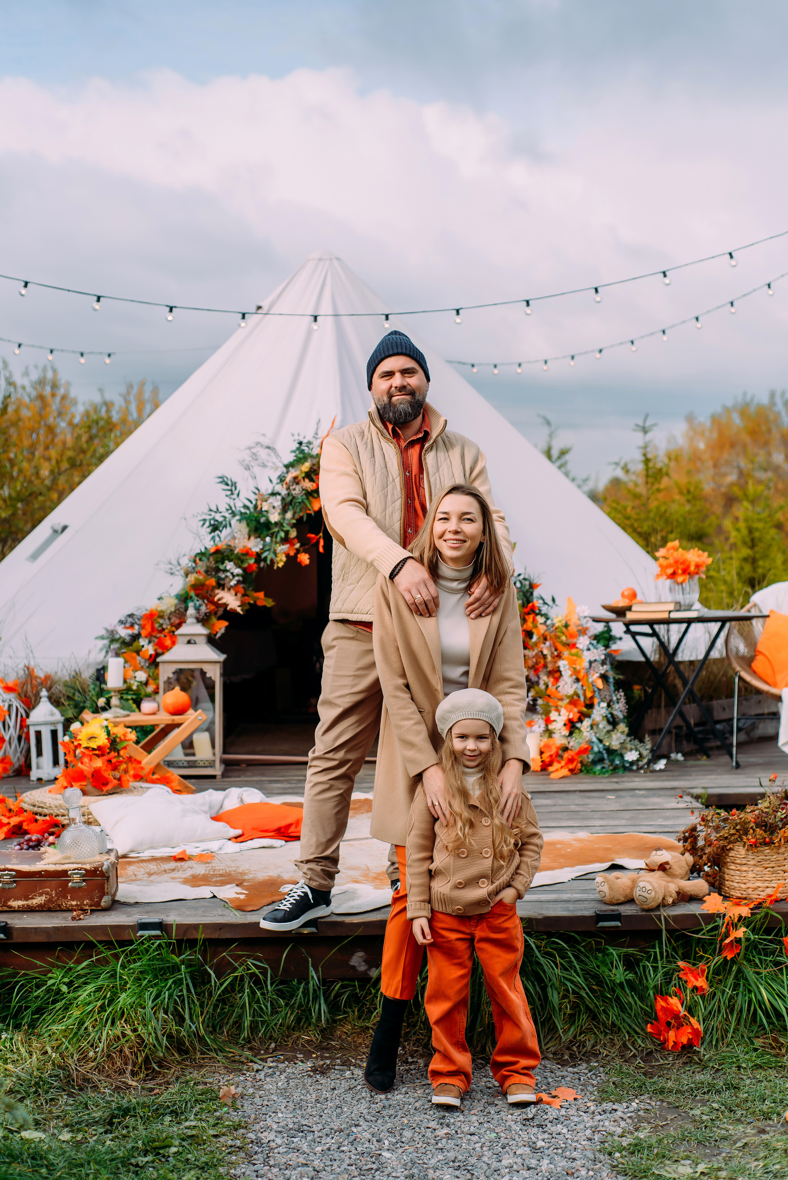 Наталья, Андрей и София. Детский и семейный фотограф Эльмира Веселова