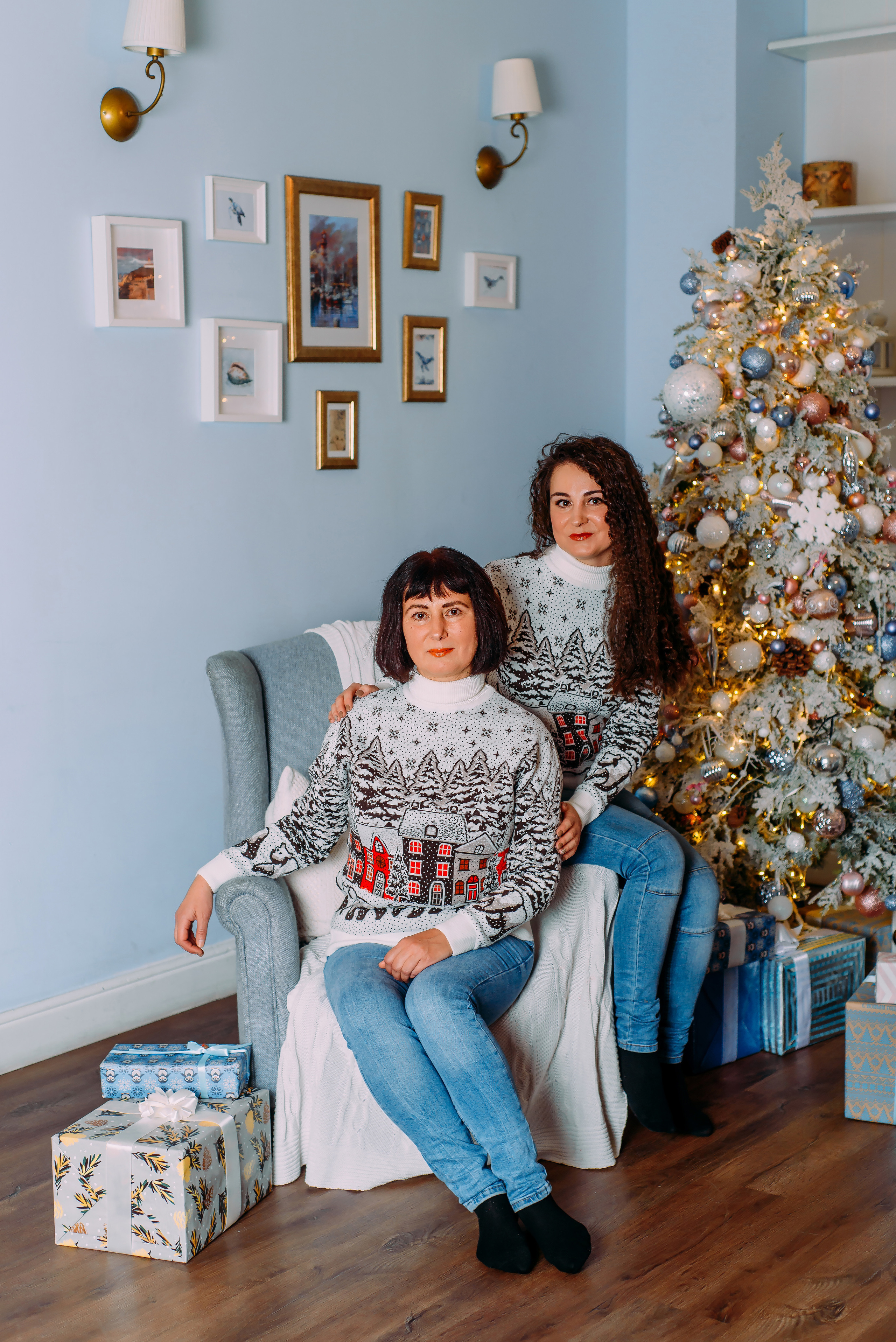 Наталия с семьей. Детский и семейный фотограф Эльмира Веселова