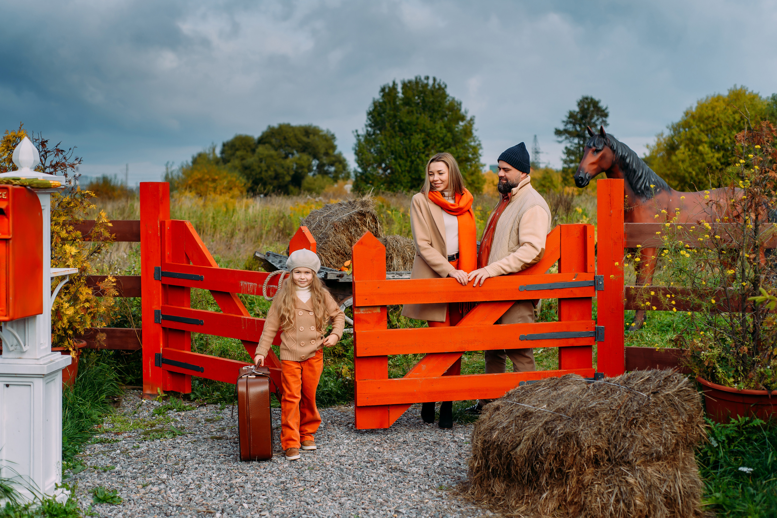 Наталья, Андрей и София. Детский и семейный фотограф Эльмира Веселова