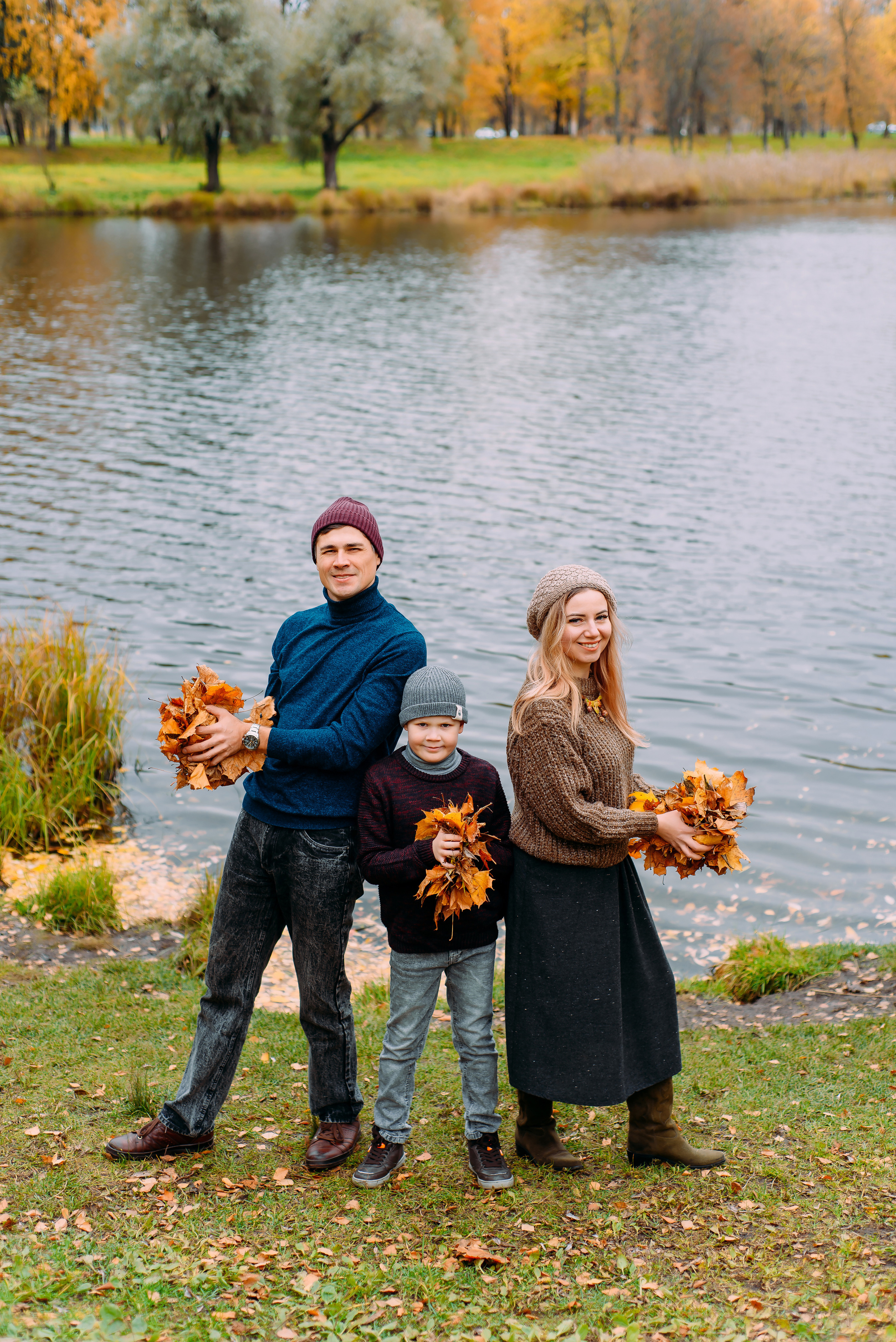 Елена с семьей. Детский и семейный фотограф Эльмира Веселова
