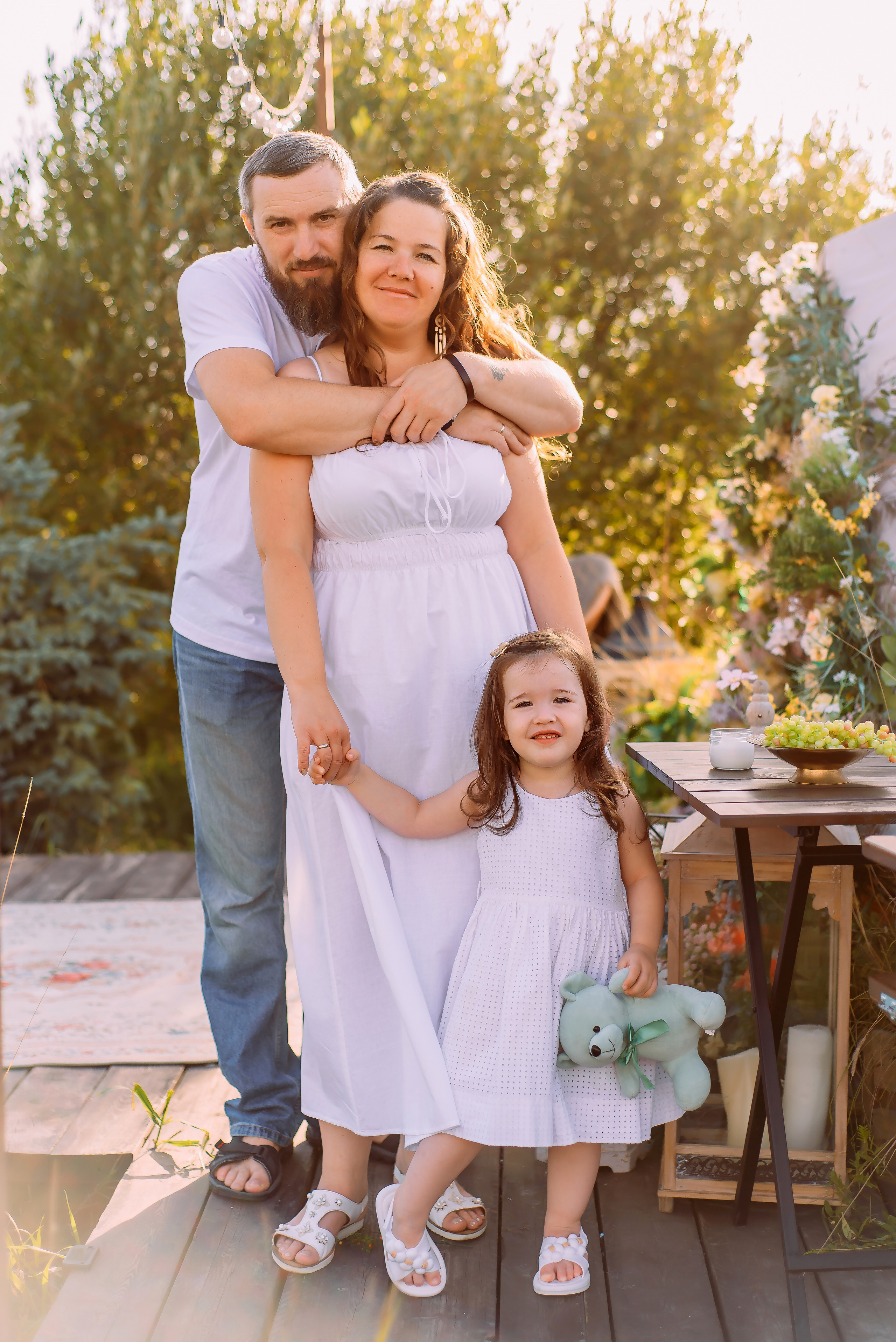 Олеся с семьей. Детский и семейный фотограф Эльмира Веселова