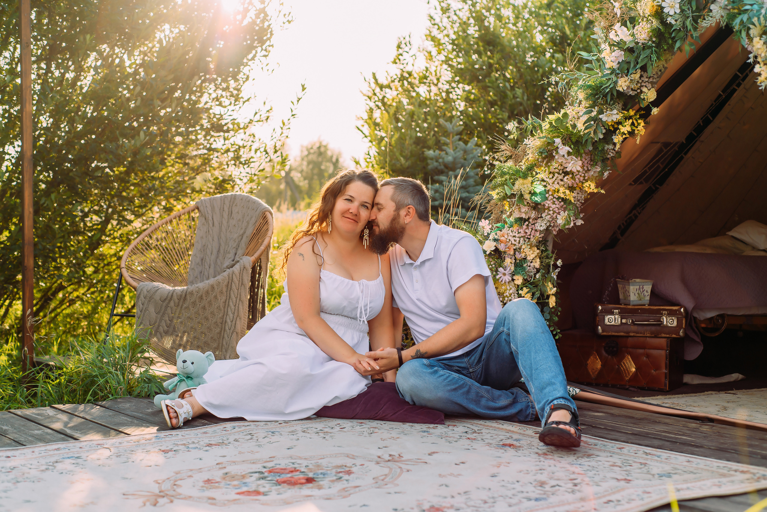 Олеся с семьей. Детский и семейный фотограф Эльмира Веселова