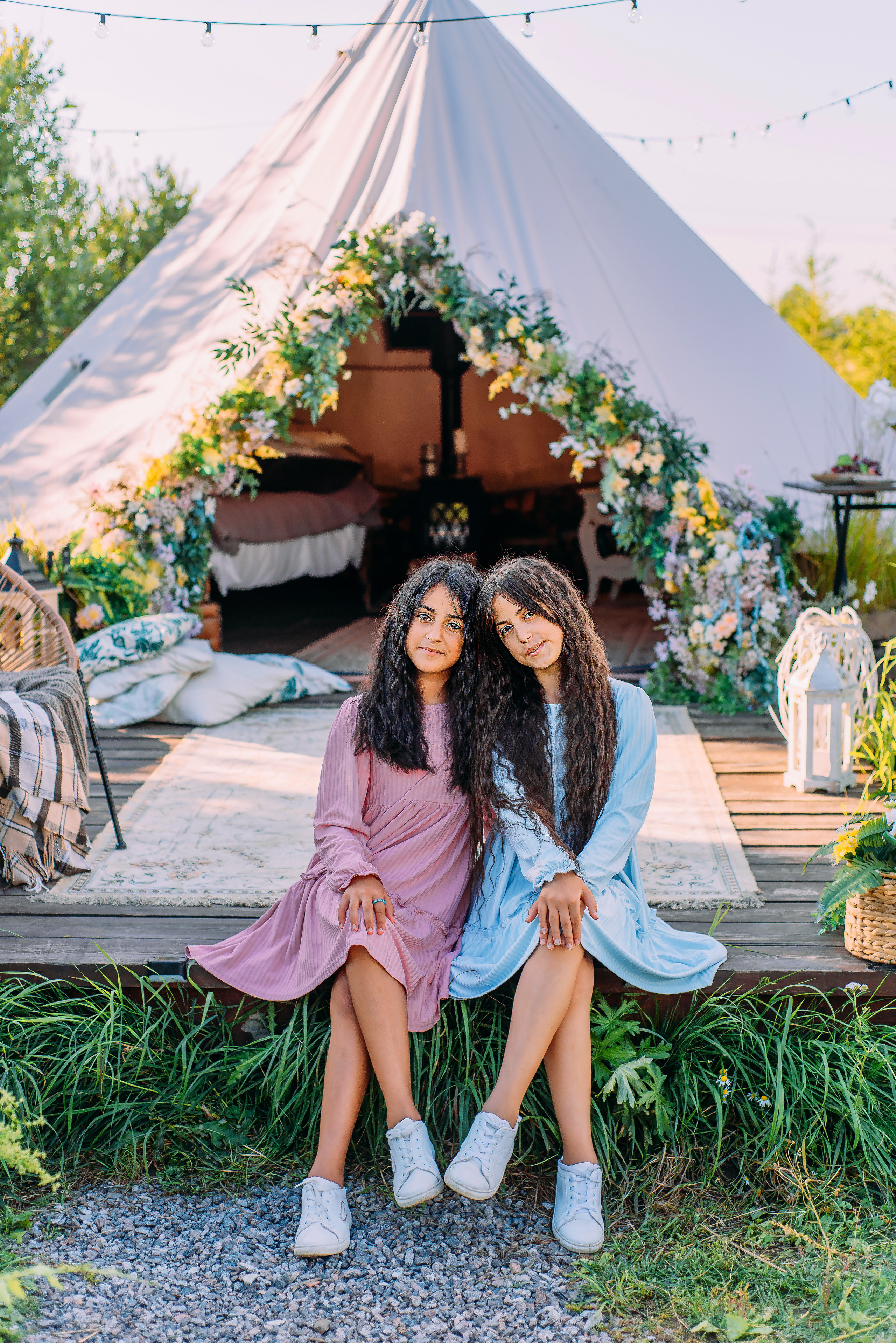 Араксия с дочками. Детский и семейный фотограф Эльмира Веселова