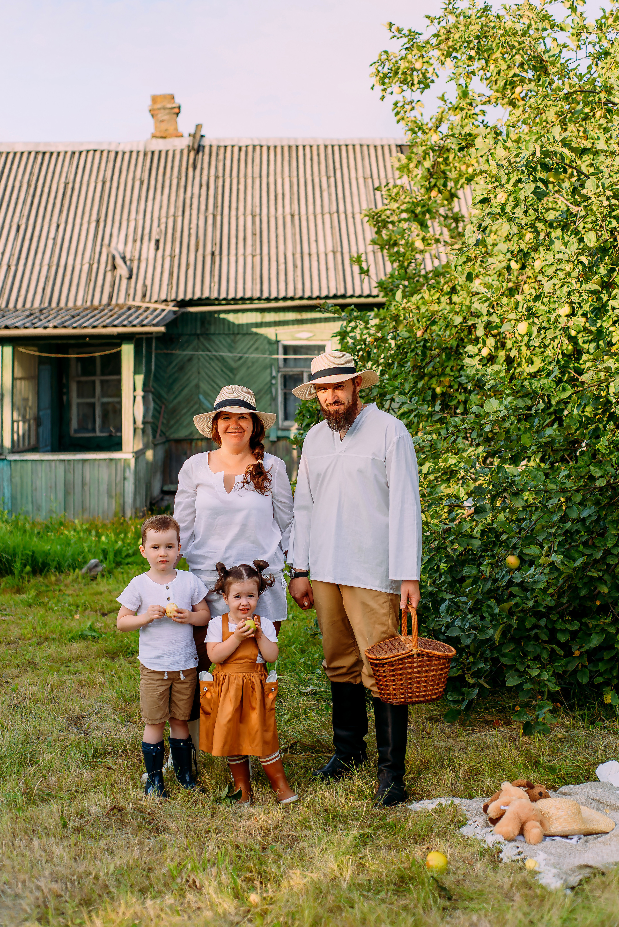 Олеся с семьей. Детский и семейный фотограф Эльмира Веселова