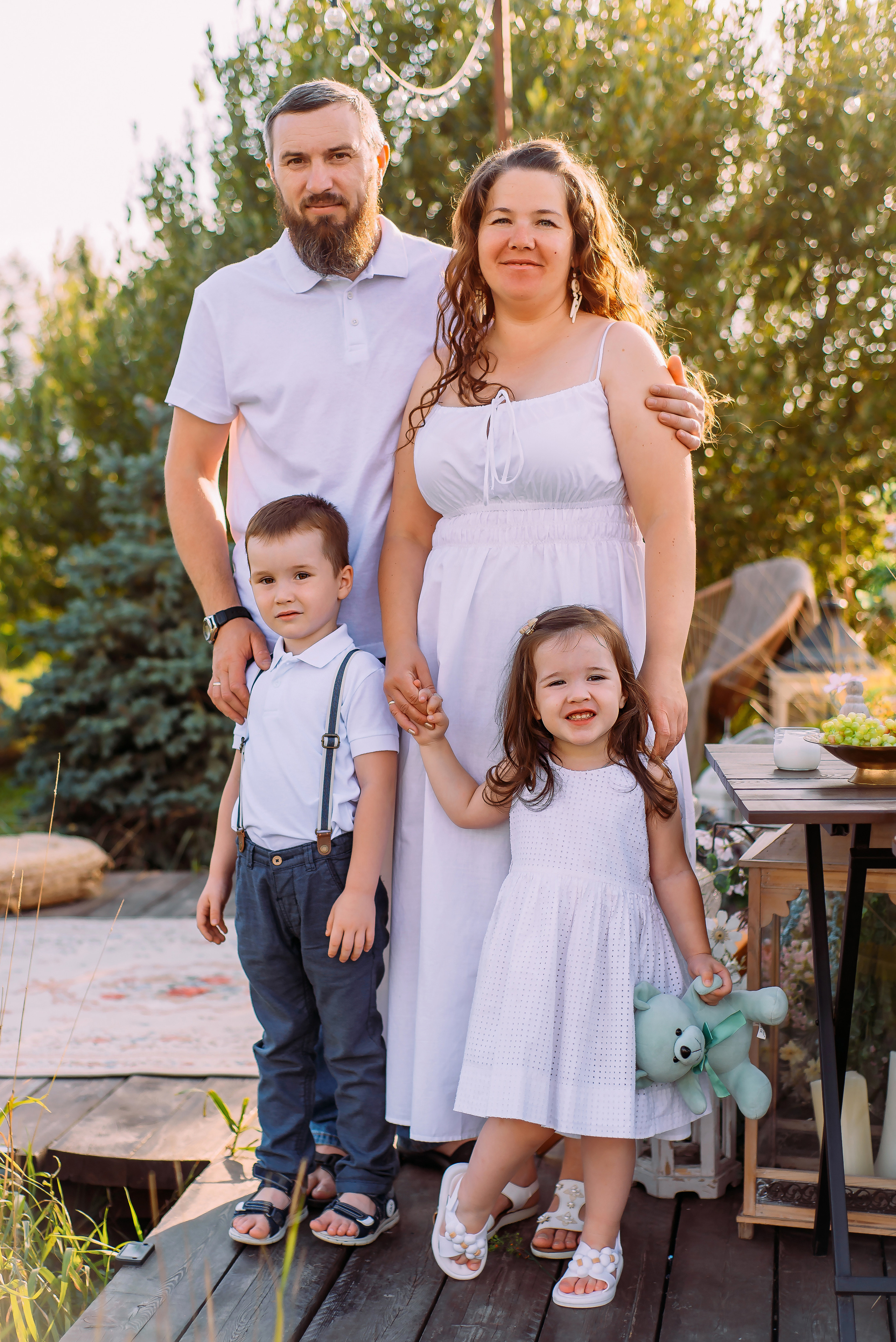 Олеся с семьей. Детский и семейный фотограф Эльмира Веселова