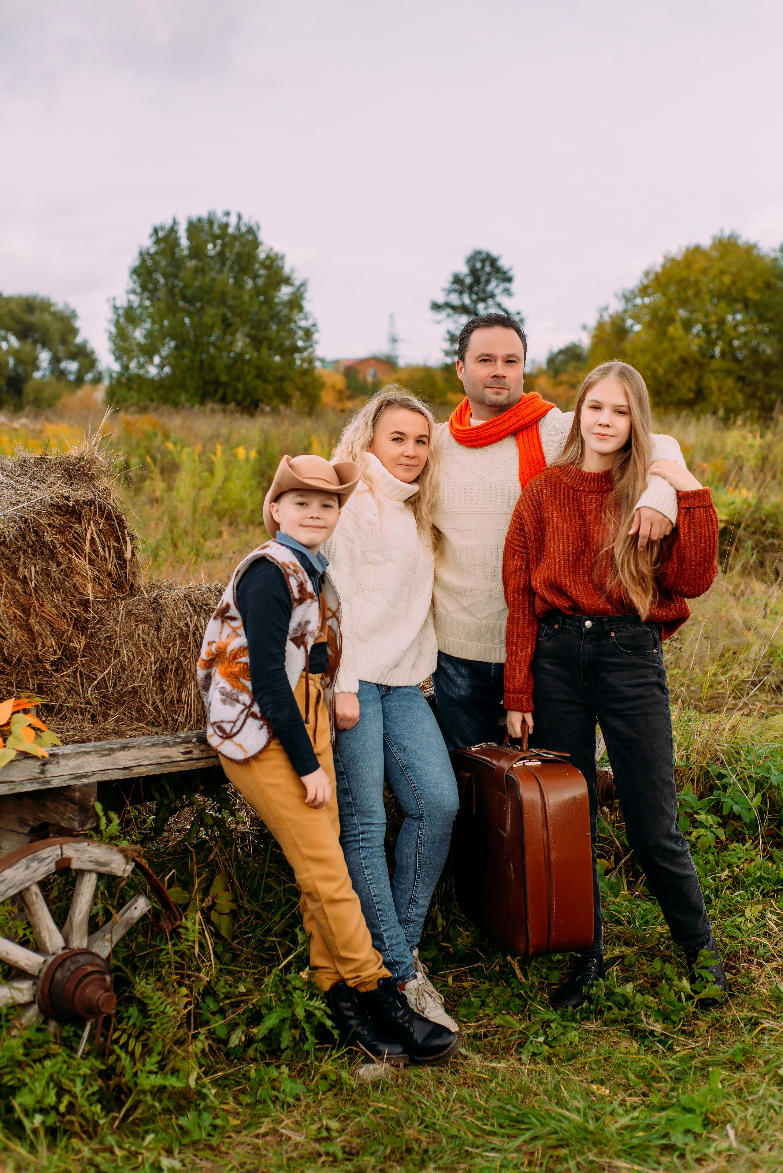 Елена с семьей. Детский и семейный фотограф Эльмира Веселова