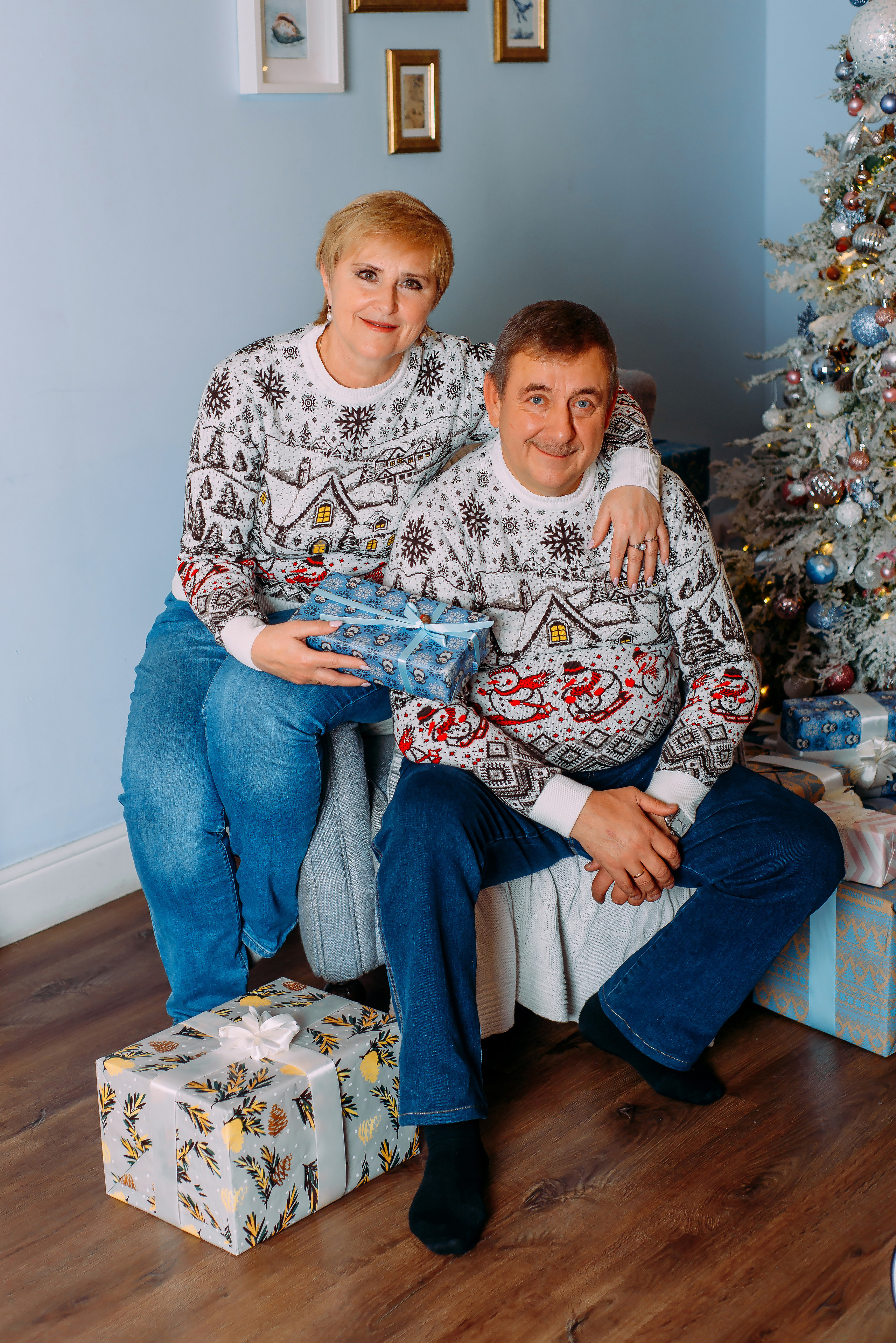 Наталия с семьей. Детский и семейный фотограф Эльмира Веселова