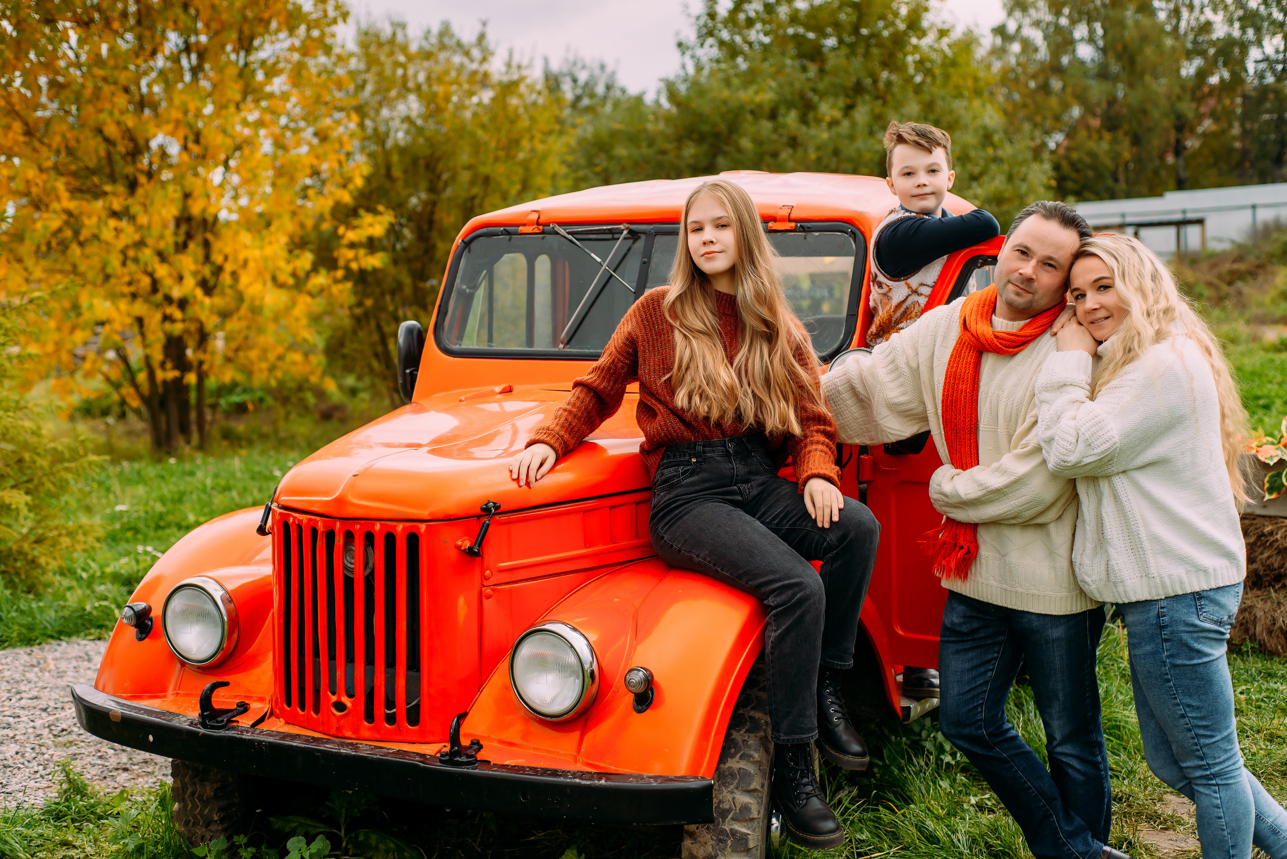 Елена с семьей. Детский и семейный фотограф Эльмира Веселова
