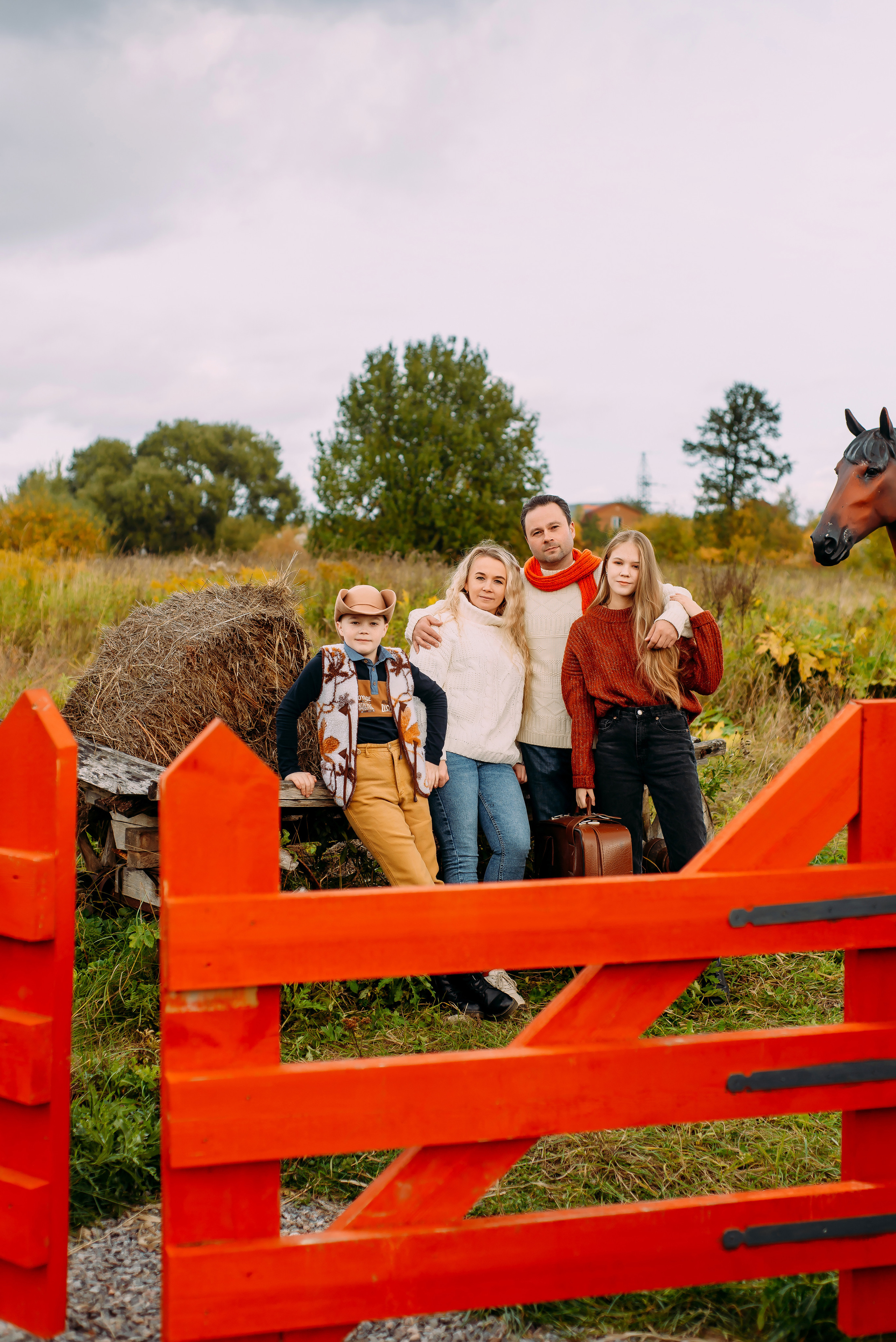 Елена с семьей. Детский и семейный фотограф Эльмира Веселова