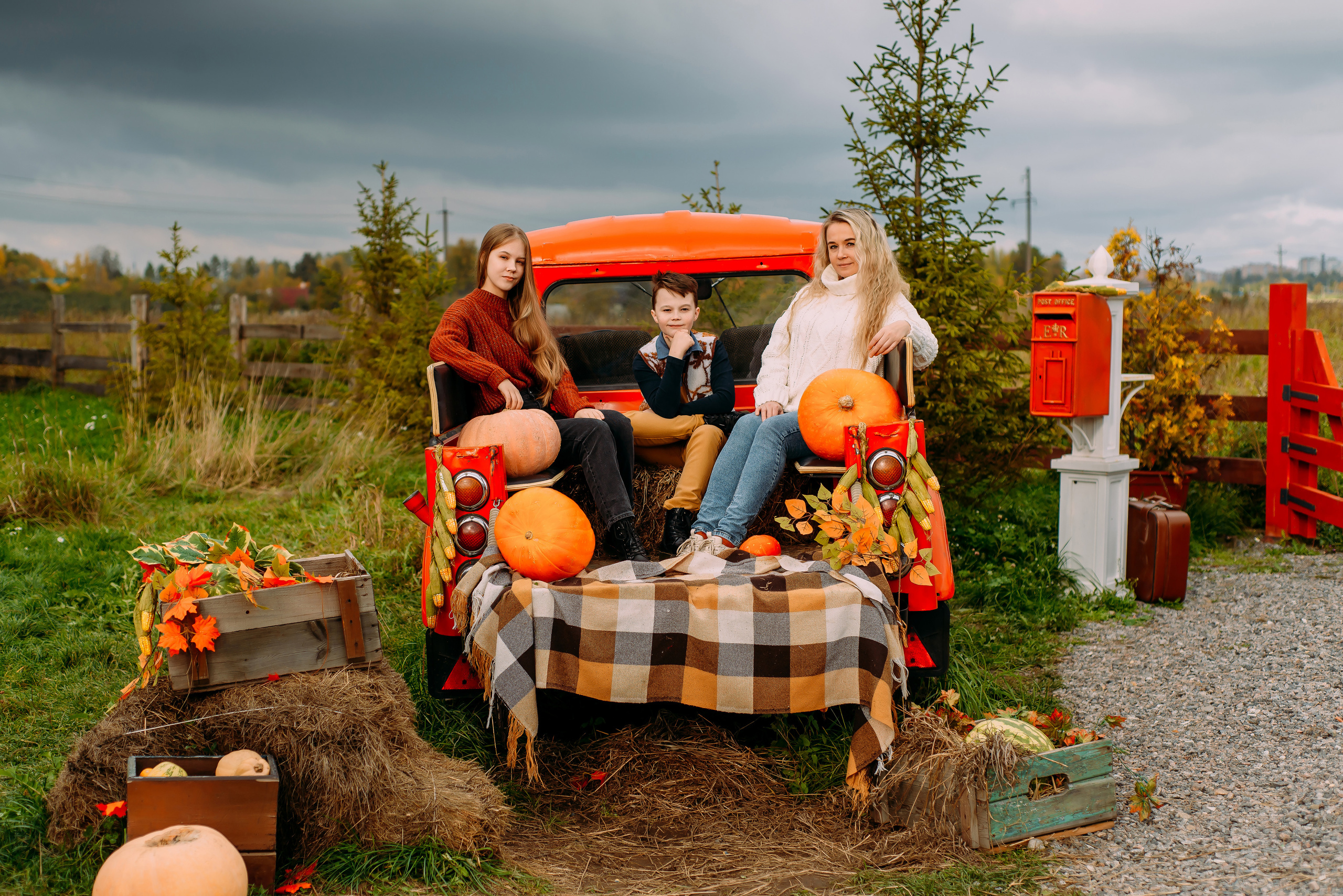 Елена с семьей. Детский и семейный фотограф Эльмира Веселова