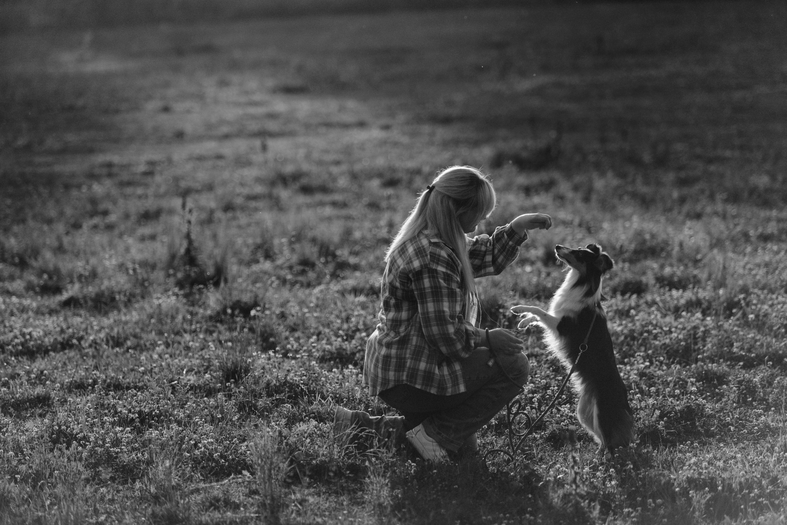 Вуфпарк / Наталья и Винни. Фотограф Кузина Вера