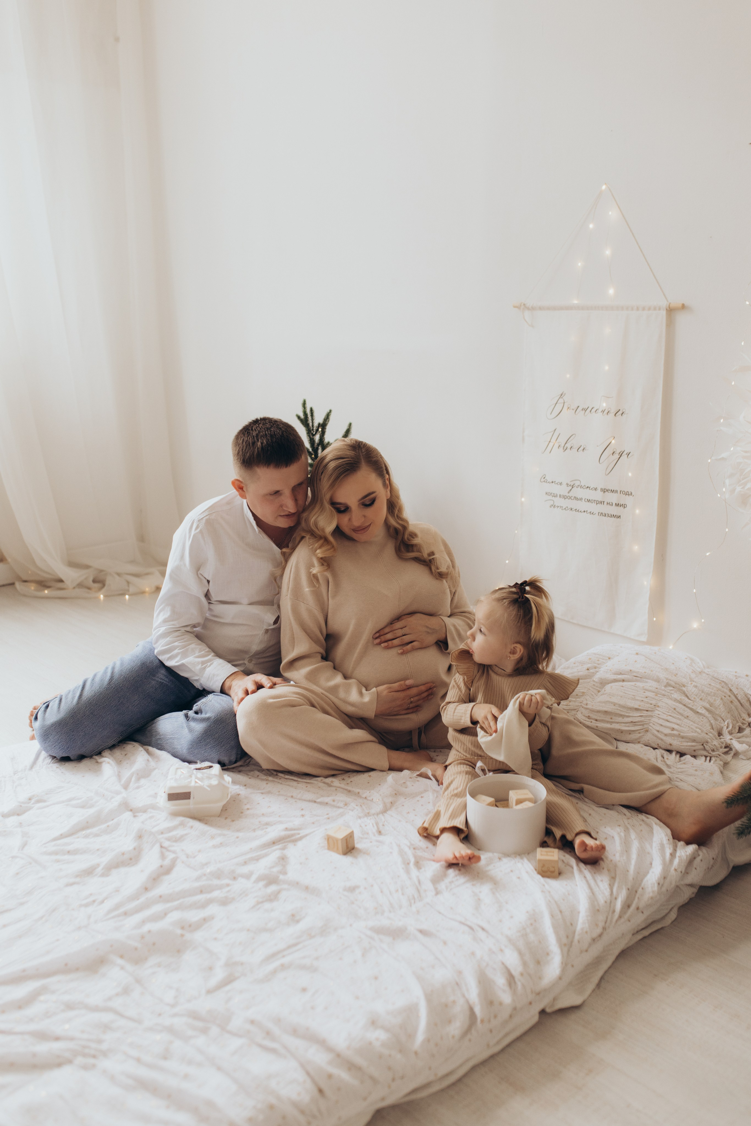 Сергей, Виктория и София. Свадебный и семейный фотограф в Белгороде Евгения Курочкина