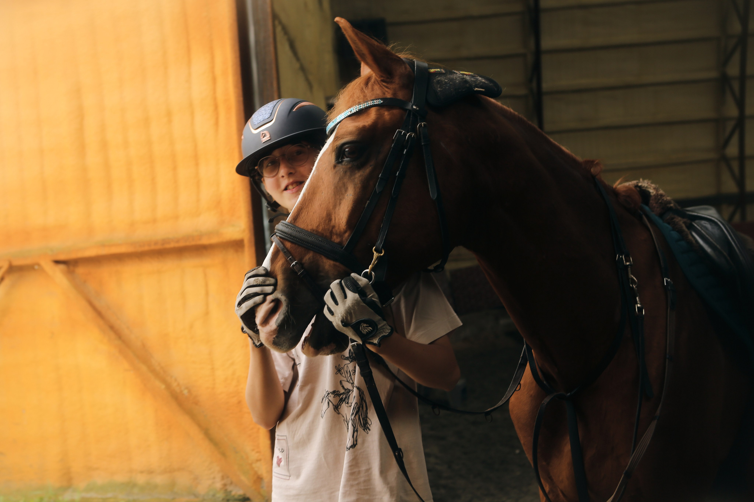 In a horse club NIMB. Фотограф Антонина Гудкова