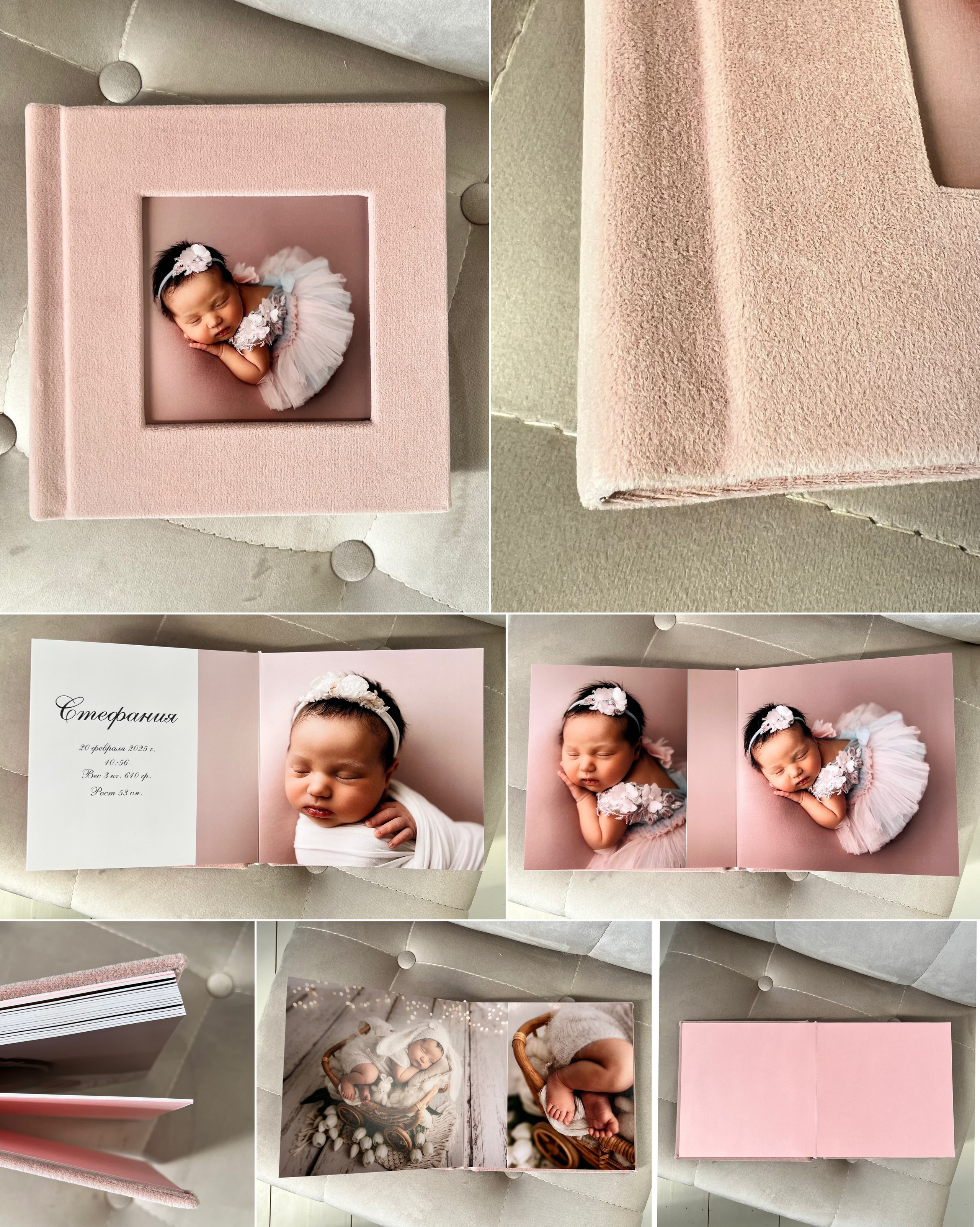 Стефания 7 дней. Семейный фотограф новорождённых в Серпухове Юлия Новикова +79637785957