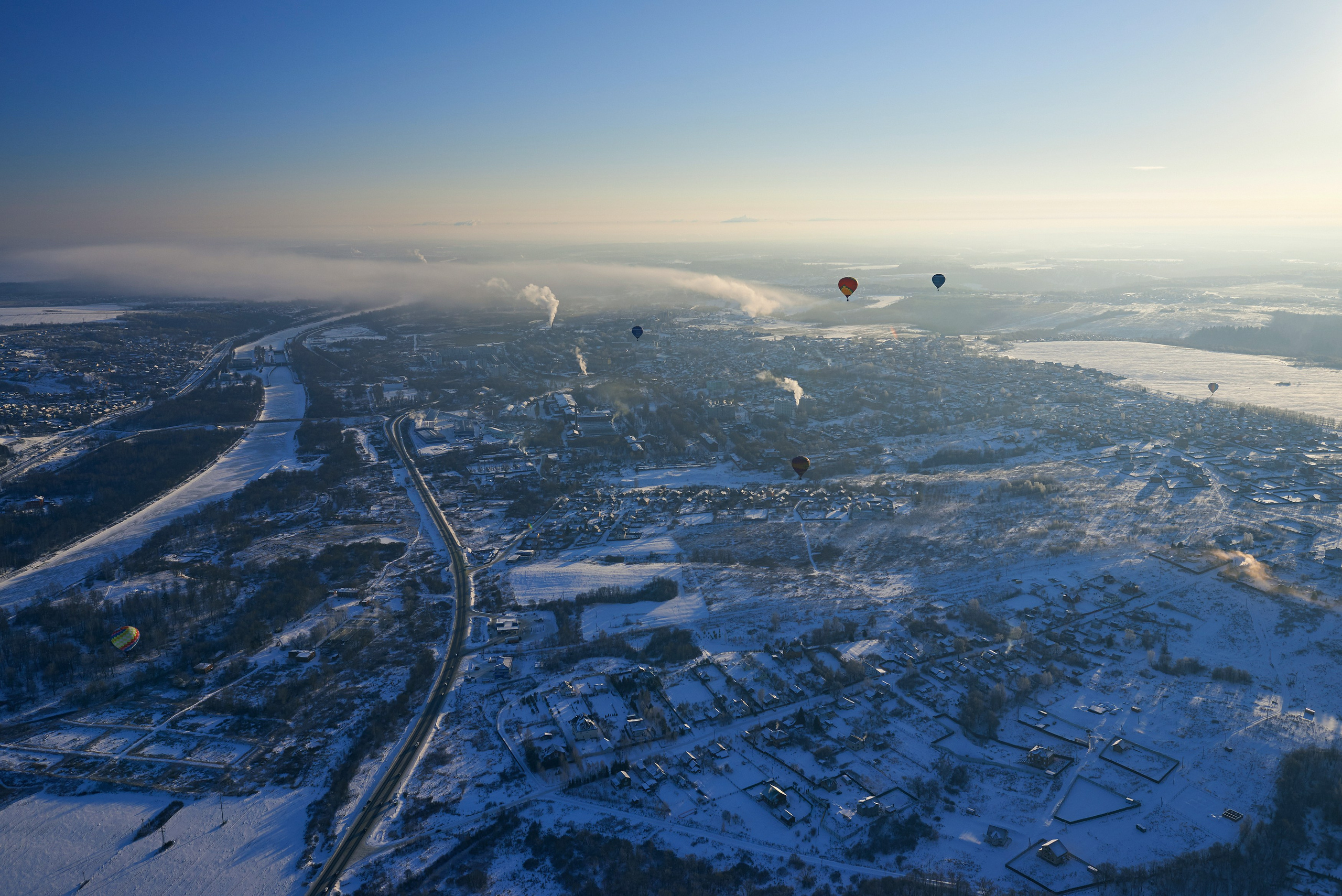 «Яблоки на снегу» Дмитров, 07.01.2015. Лови небо! Дыши небом!