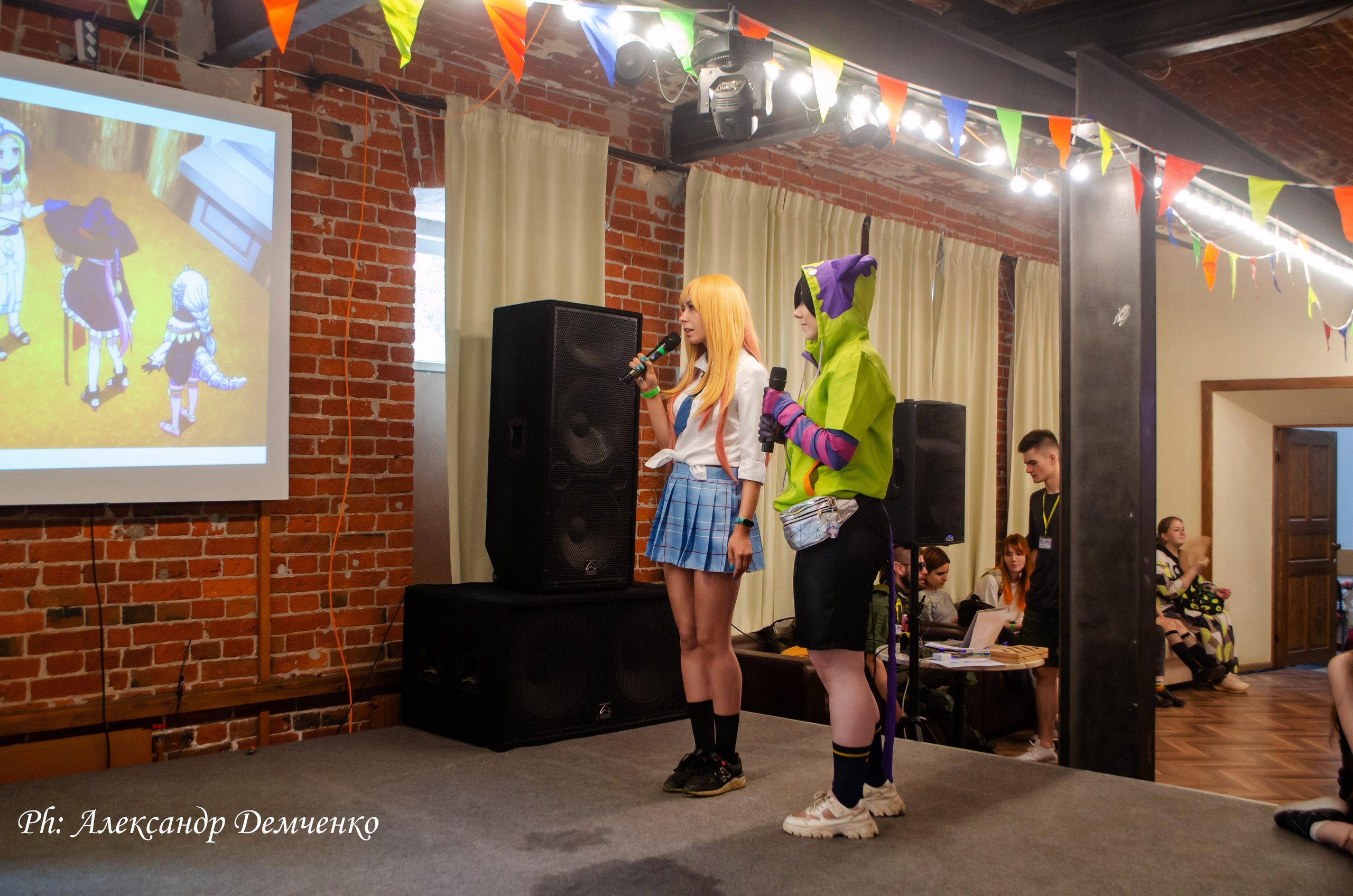 Фотосессия сцены в Москве на разных репортажных мероприятий