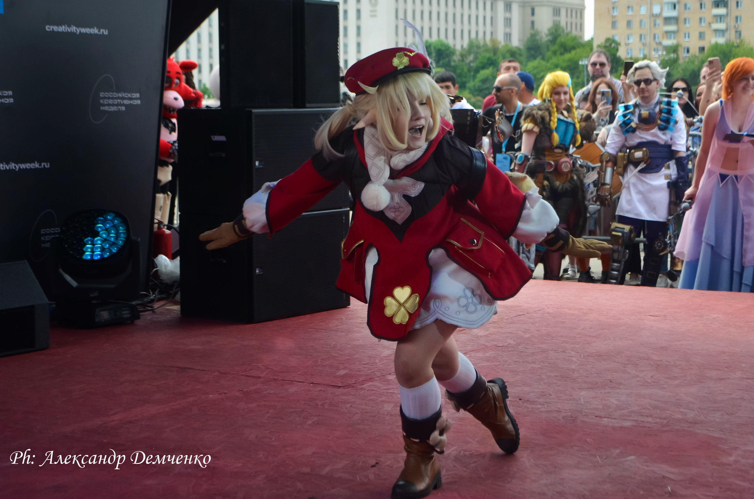 Фотосессия в Парке Горького на Лидеры молодого контента