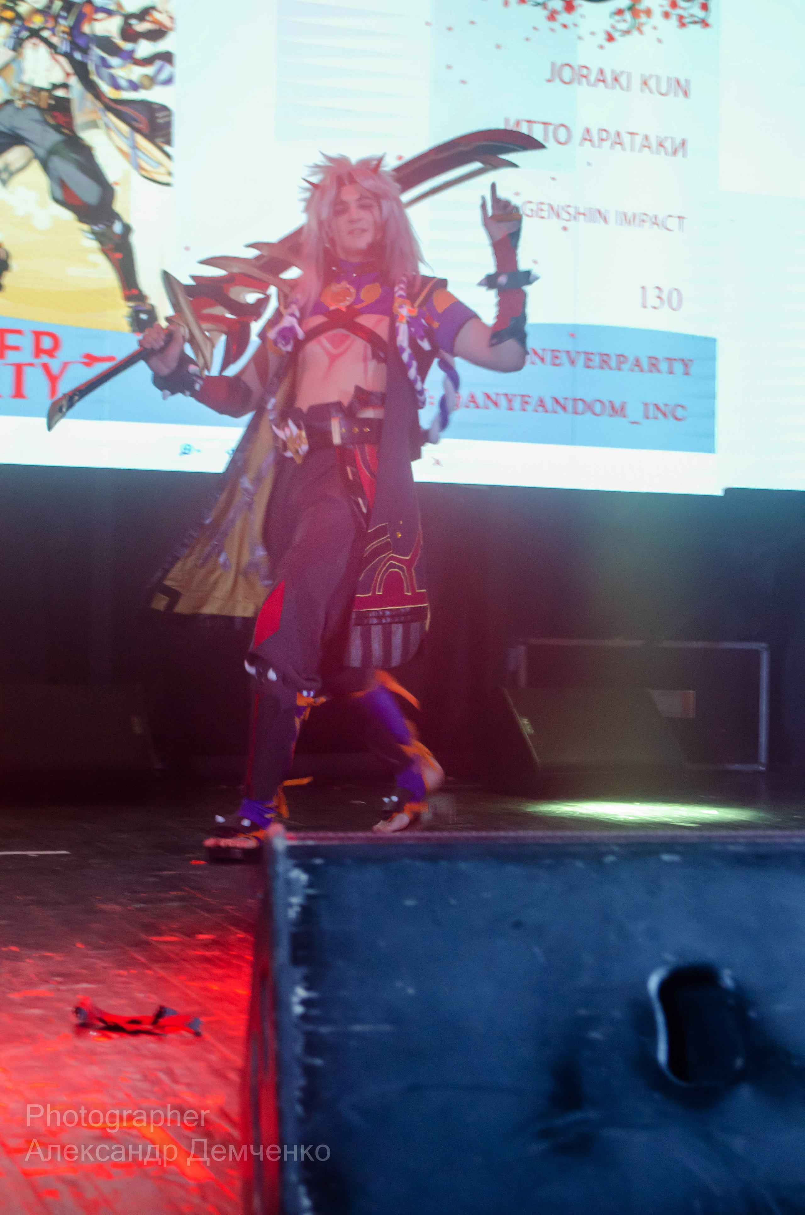 Фотосессия сцены в Москве на разных репортажных мероприятий