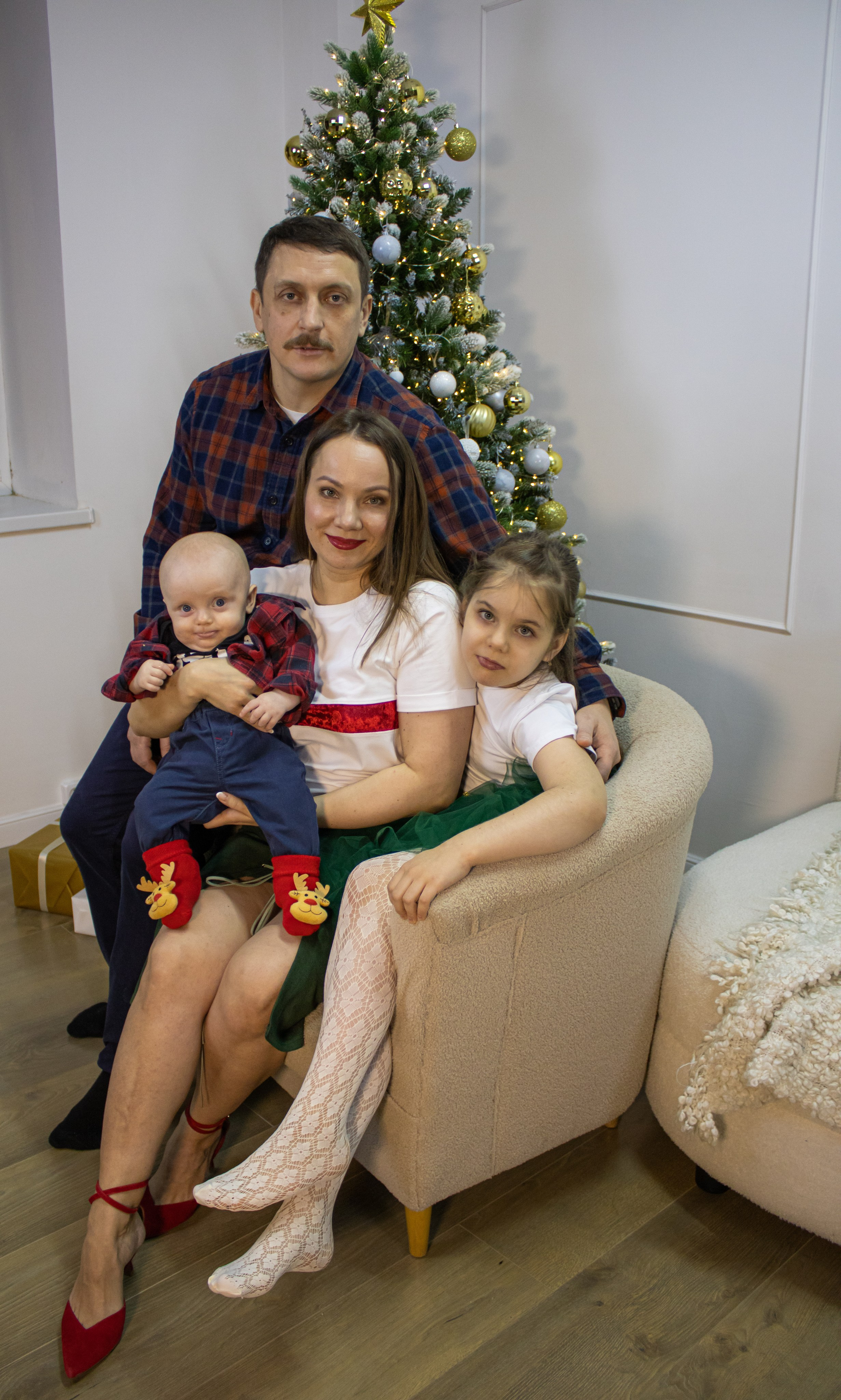 Семья Попыриных. Фотограф в Москве Бондарь Ксения