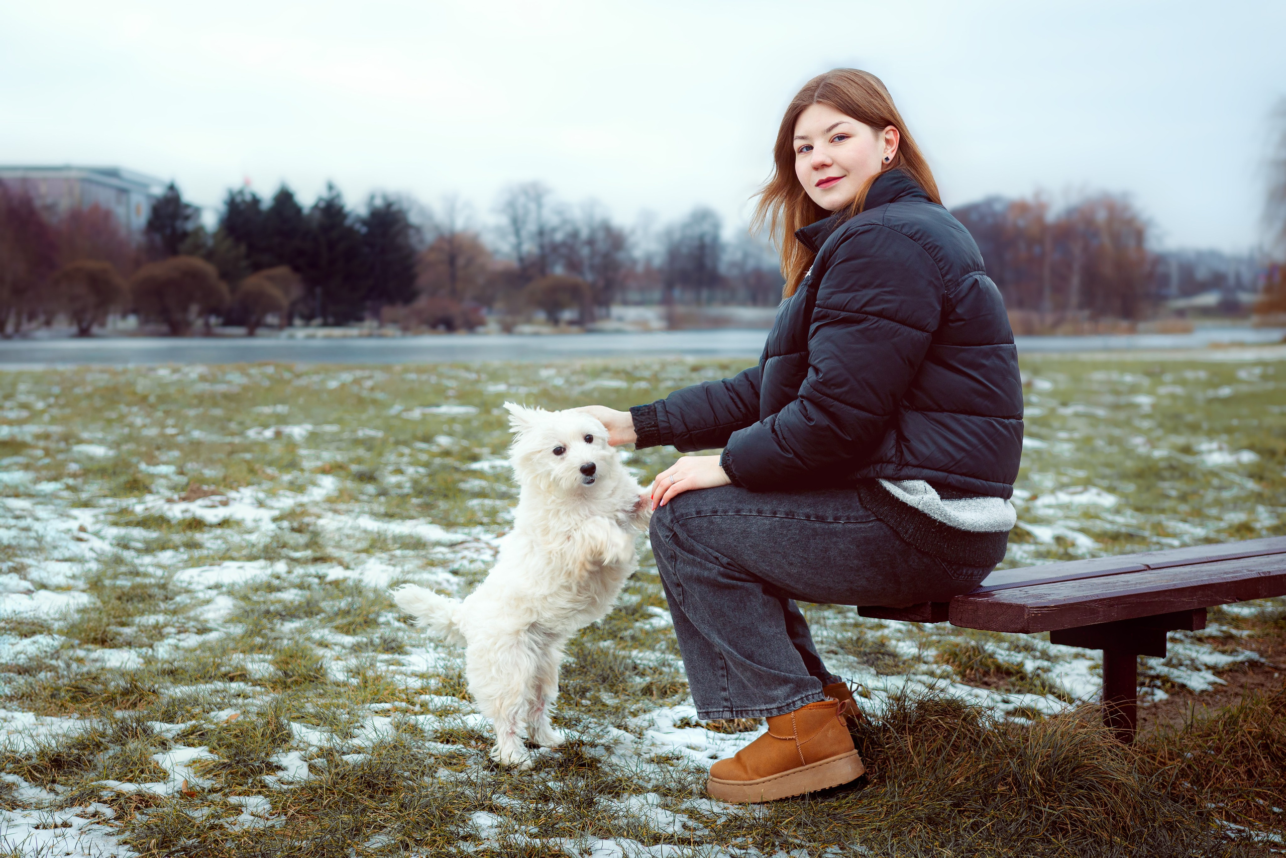 Фотосессия с щенком Минск