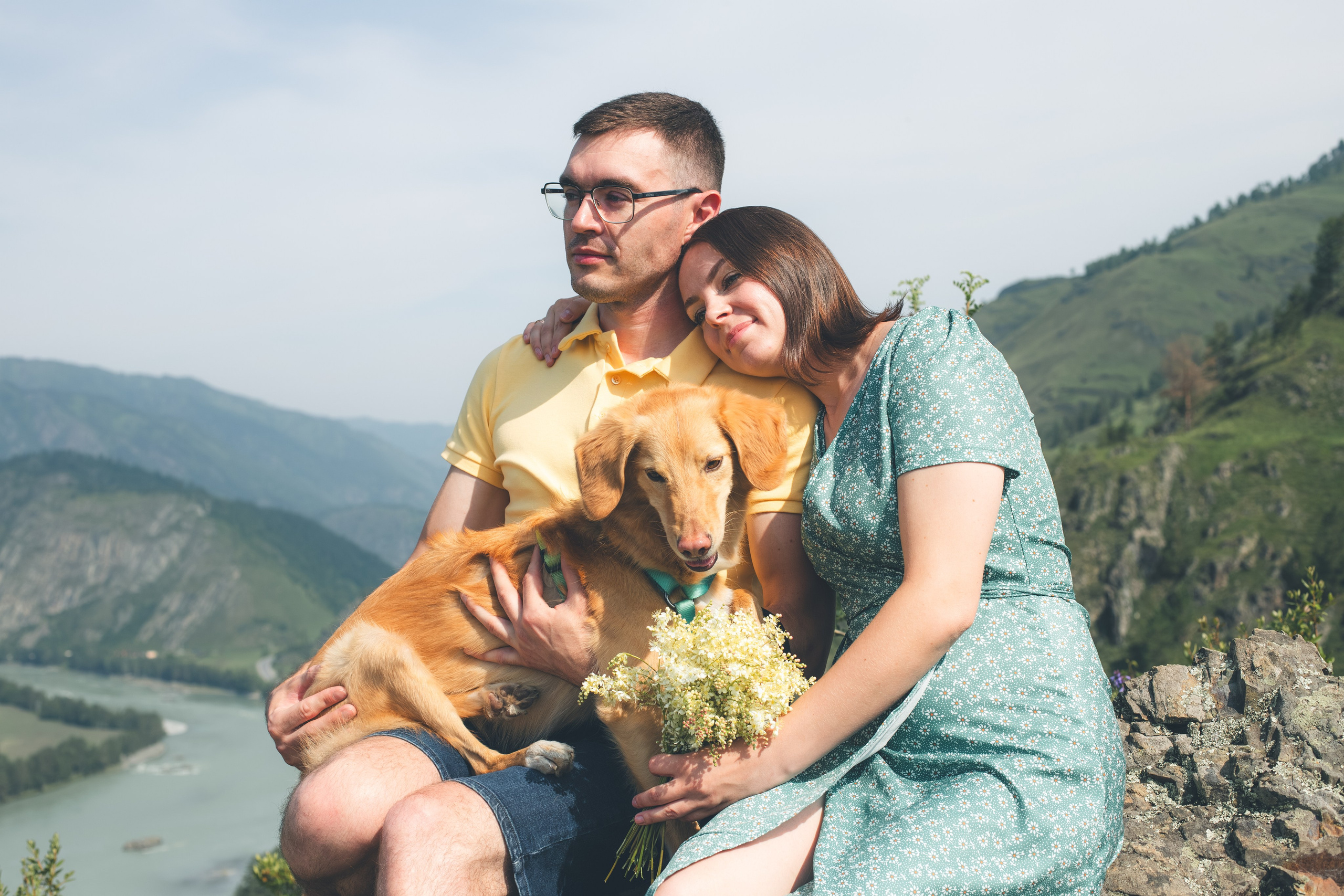 Ксения & родные. Фотограф Нина Брандт в Горном Алтае
