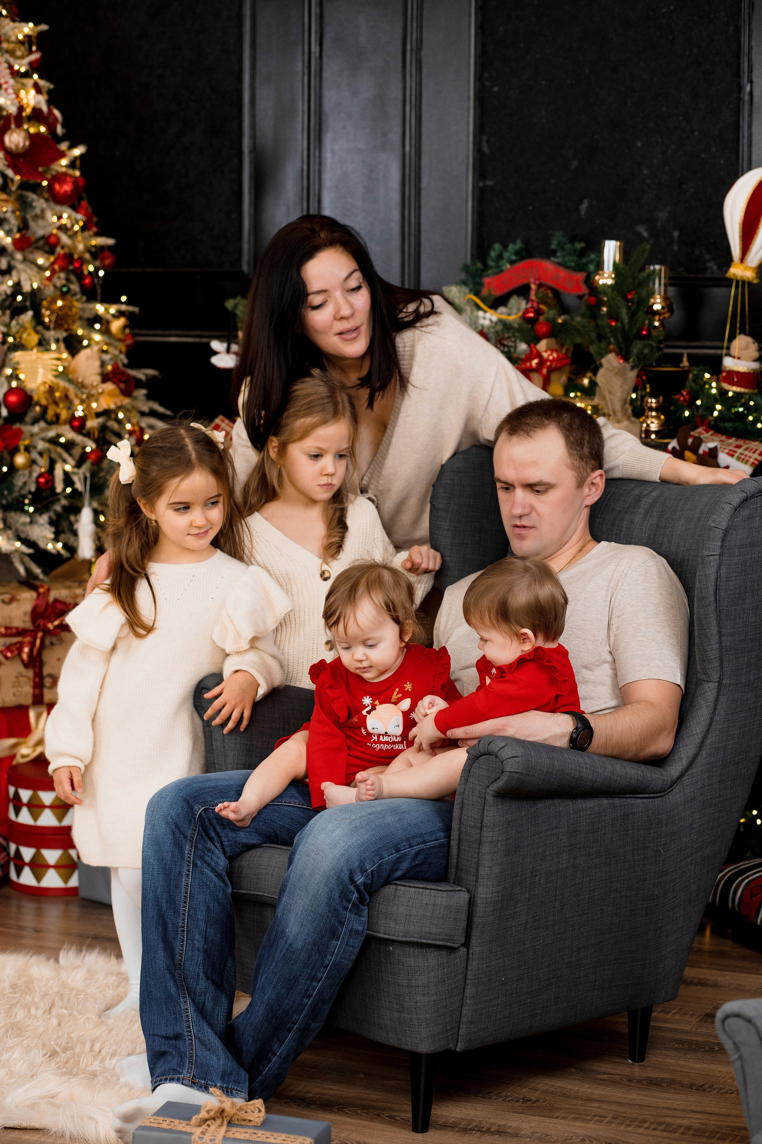 Катерина с семьей. Свадебный и семейный фотограф в Каспийске Алёна Нурмагомедова