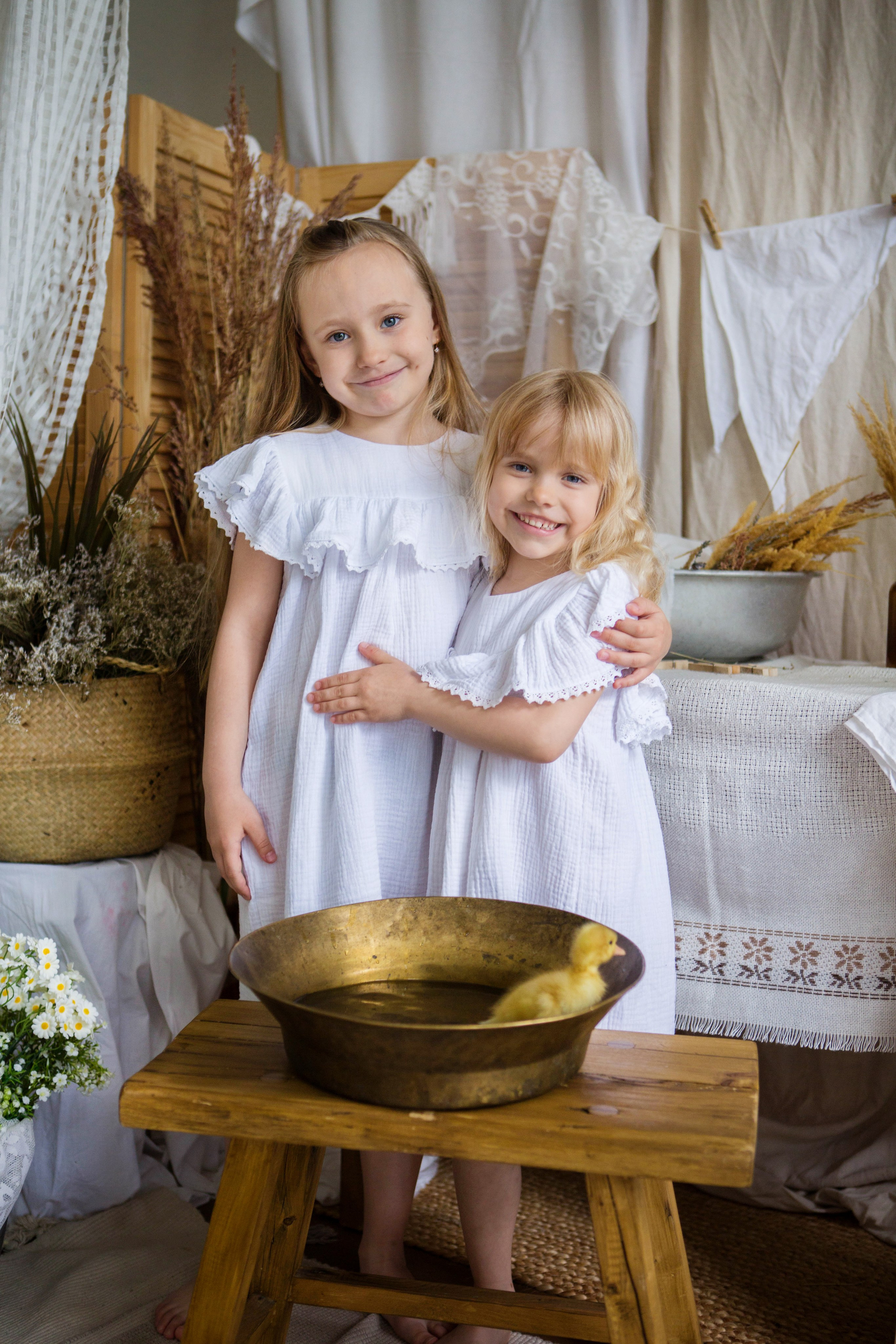 Стирка с утятами. Студия «Mestone». Свадебный семейный и детский фотограф в Краснодаре Карина Федоровская