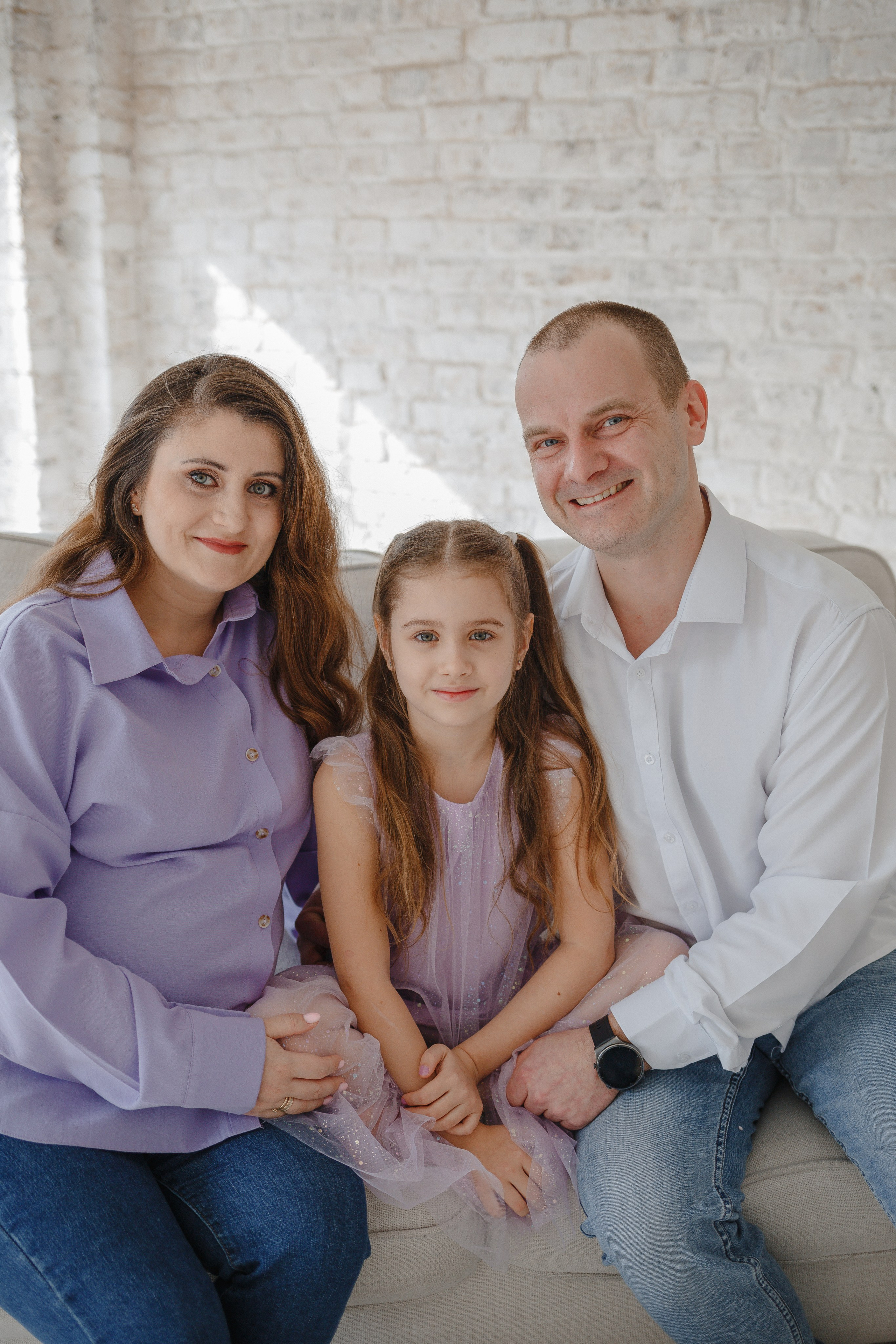 Александр, Екатерина и Василиса. Семейный фотограф Николаева Ольга