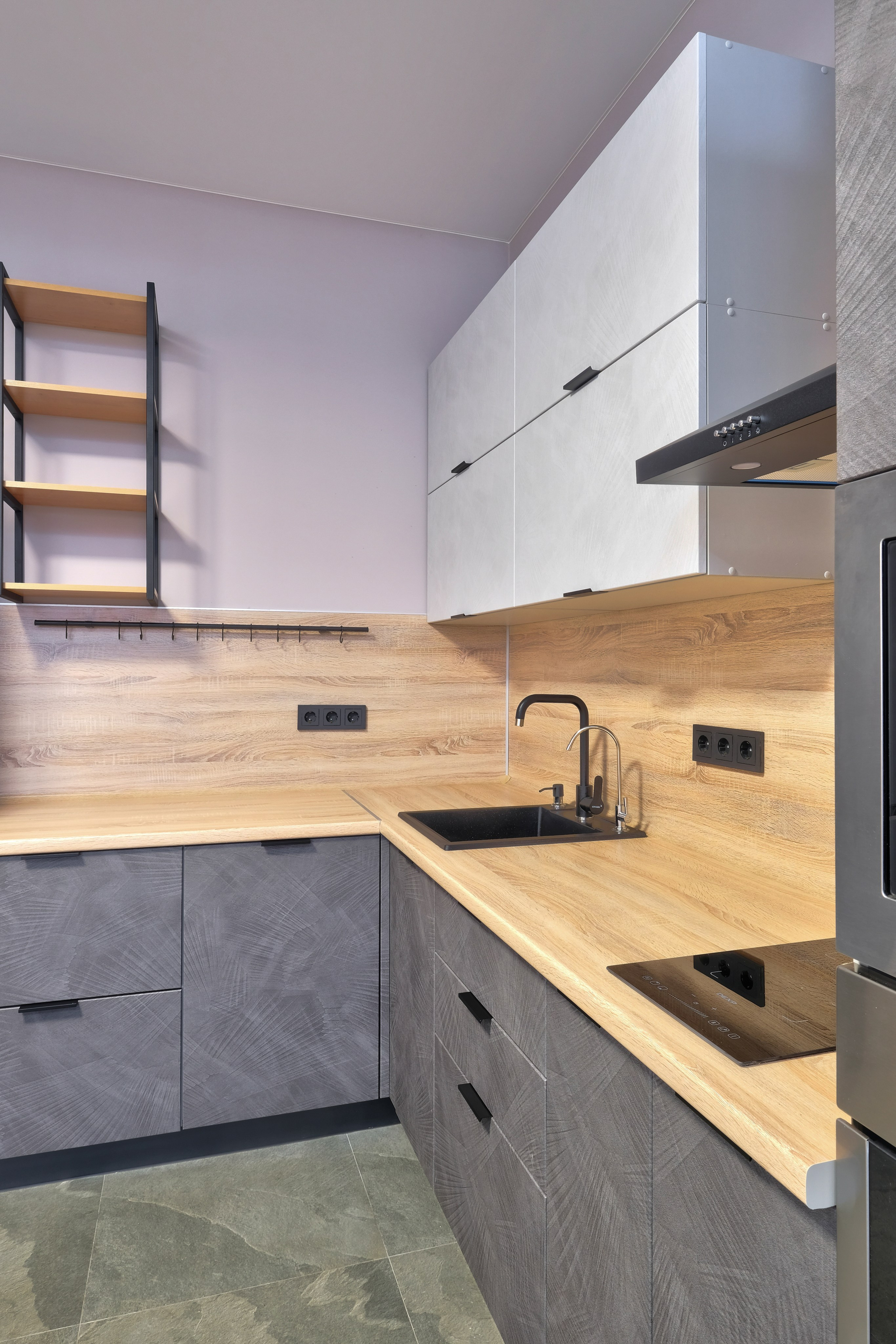 Съемка кухонного гарнитура после установки. Свадебный и репортажной фотограф Денис Ожигин в Краснодаре и Краснодарском крае