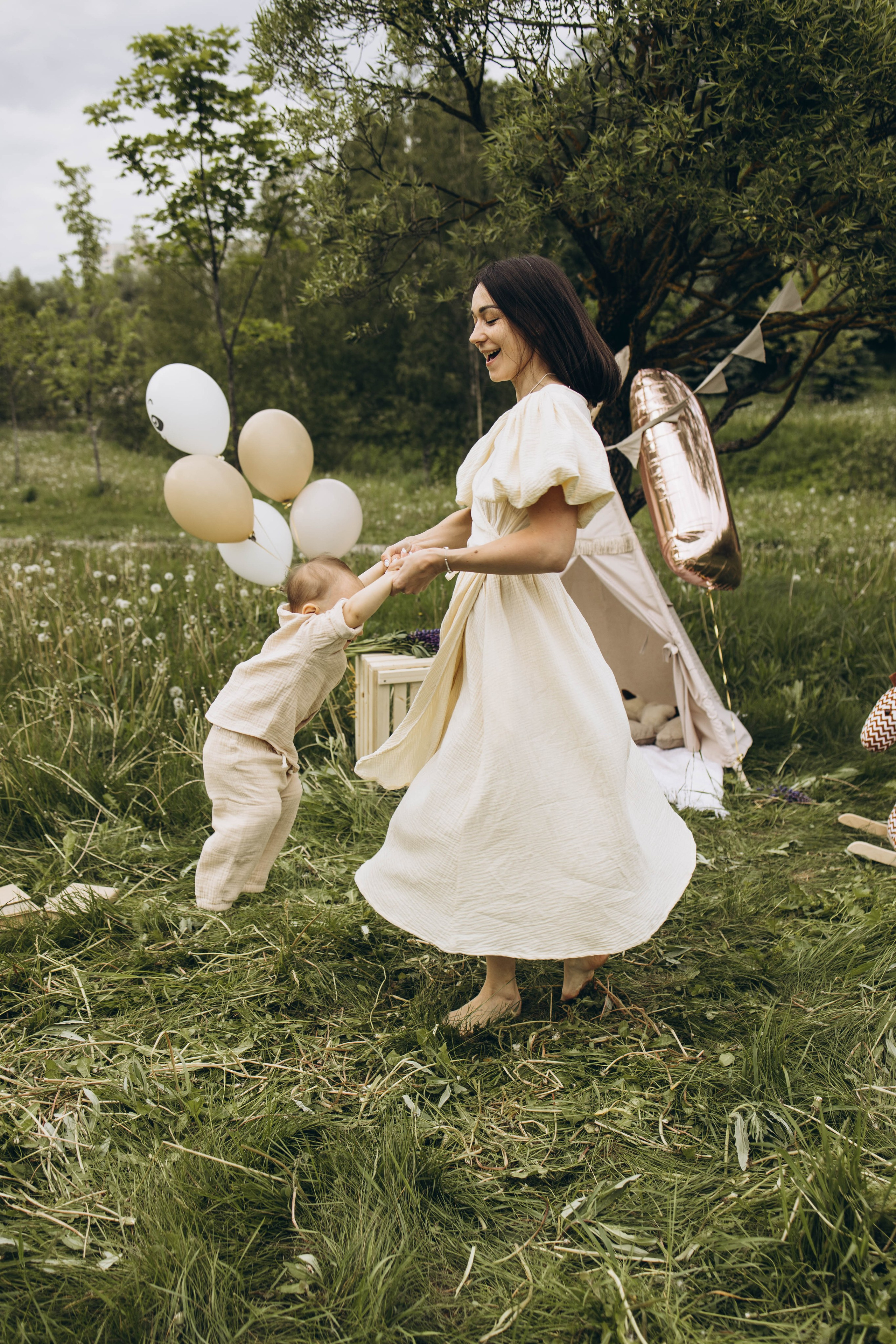 Маша, Женя, Ариана и Мирон. Семейный фотограф в Москве Виктория Ястребинская