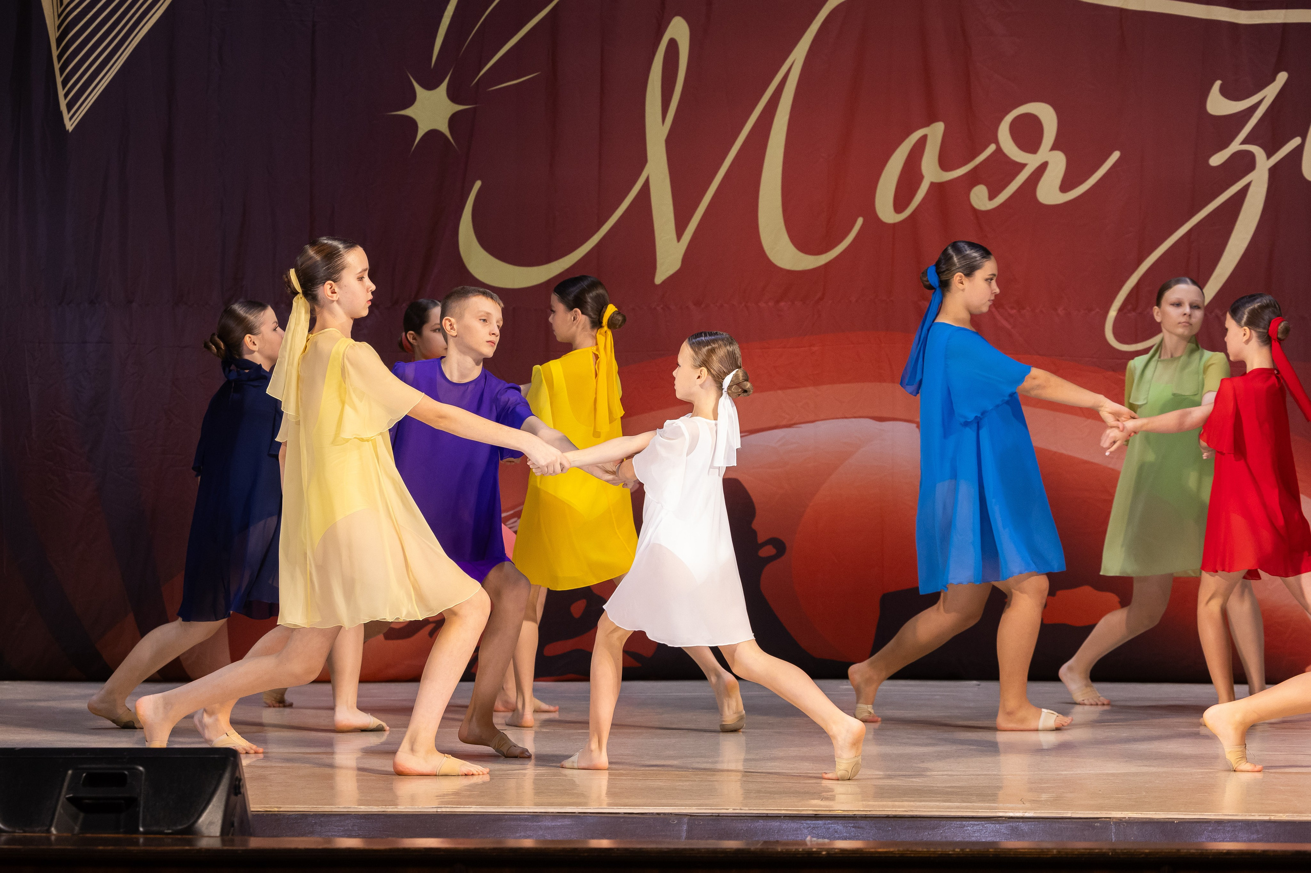 9 ноября, танцевальные номера, г. Волгоград. Золотое яблочко