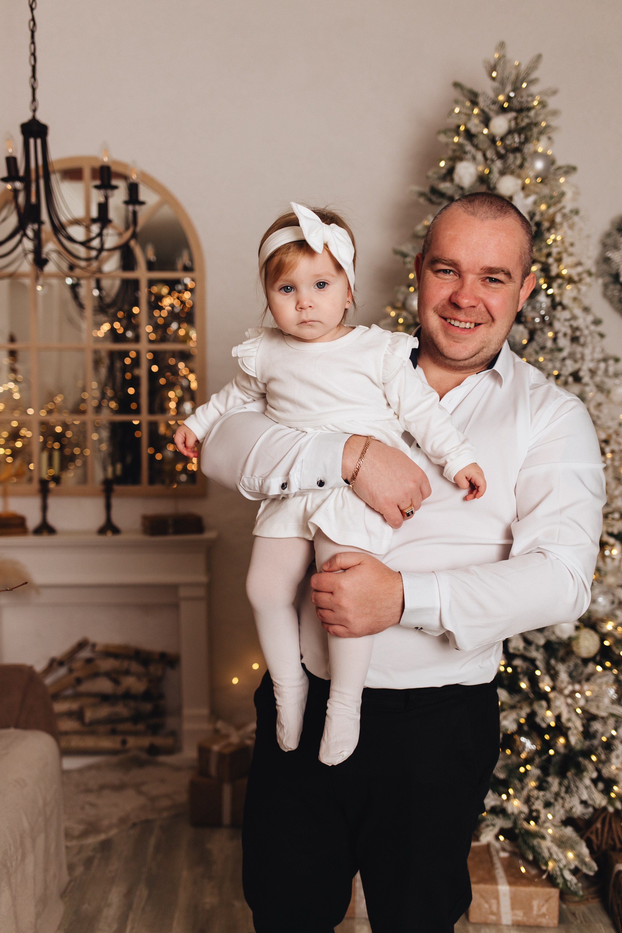 Семейная новогодняя фотосессия. Фотограф Елена Кириллова