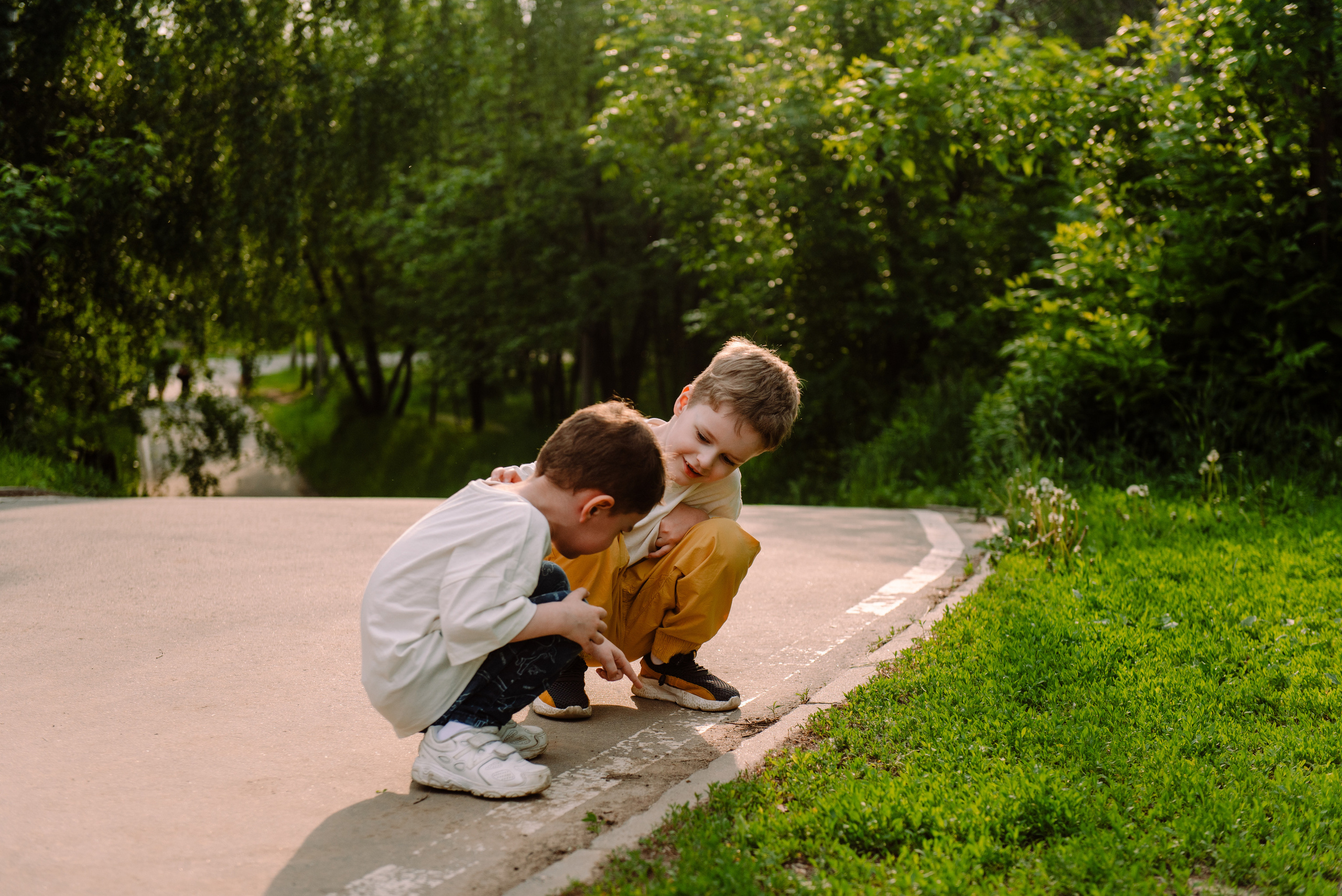 Прогулка в парке. Семейный и свадебный фотограф в Рязани Лиза Голованова