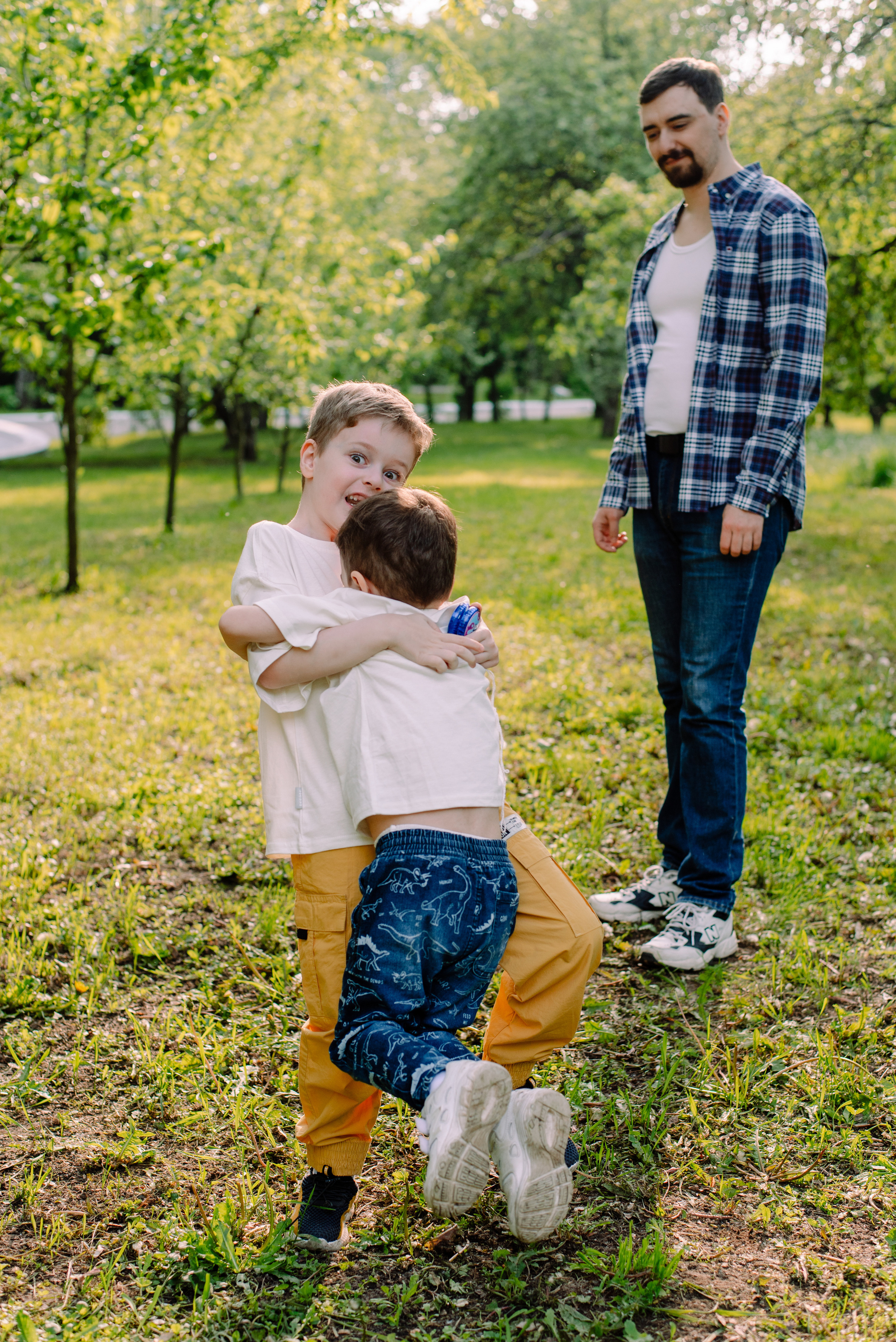 Прогулка в парке. Семейный и свадебный фотограф в Рязани Лиза Голованова