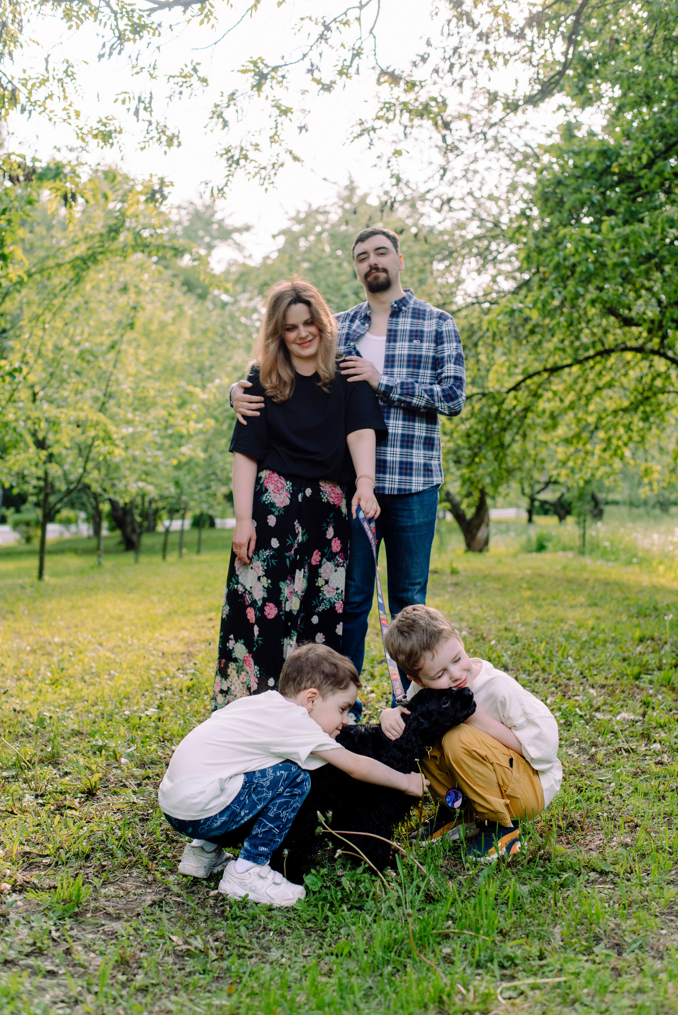 Прогулка в парке. Семейный и свадебный фотограф в Рязани Лиза Голованова