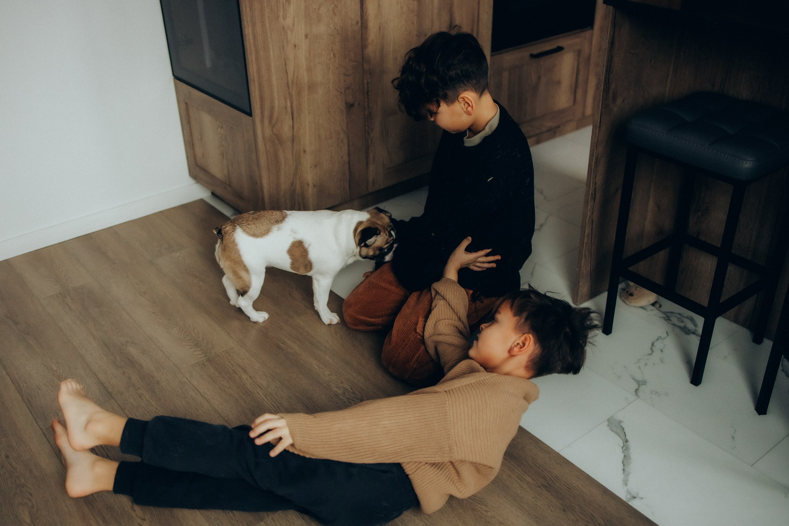 Руслан, Тимур и Луна. Семейный фотограф Москва