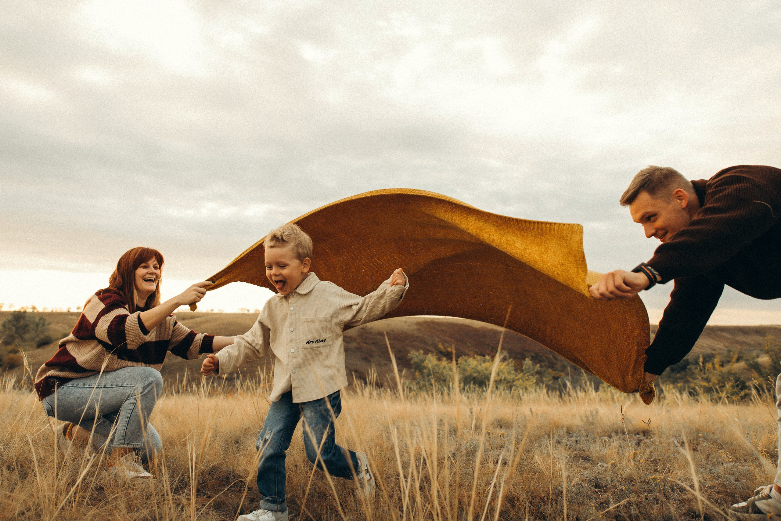 Оля, Лёша и Олежка. Семейный фотограф и детский фотограф в Волгограде Алеся Бутакова — дет