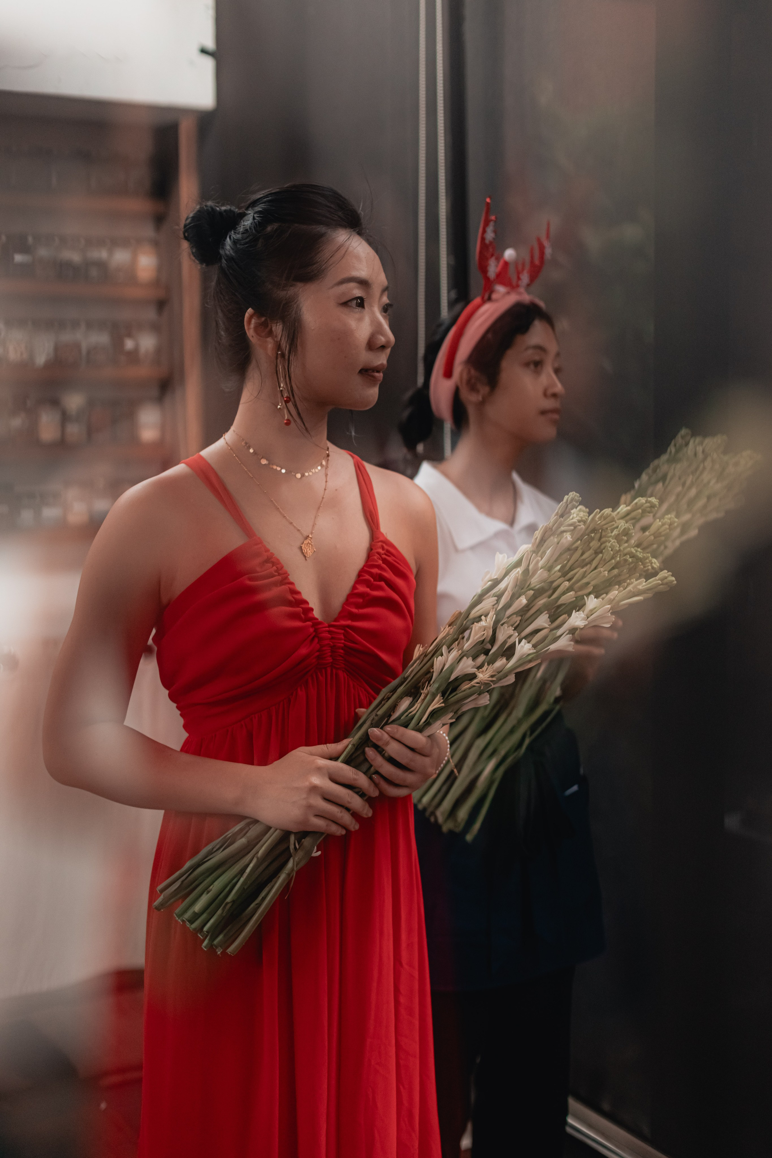 Christmas kirtan w Bhakti Bliss family. Mariam Bagdasaryan