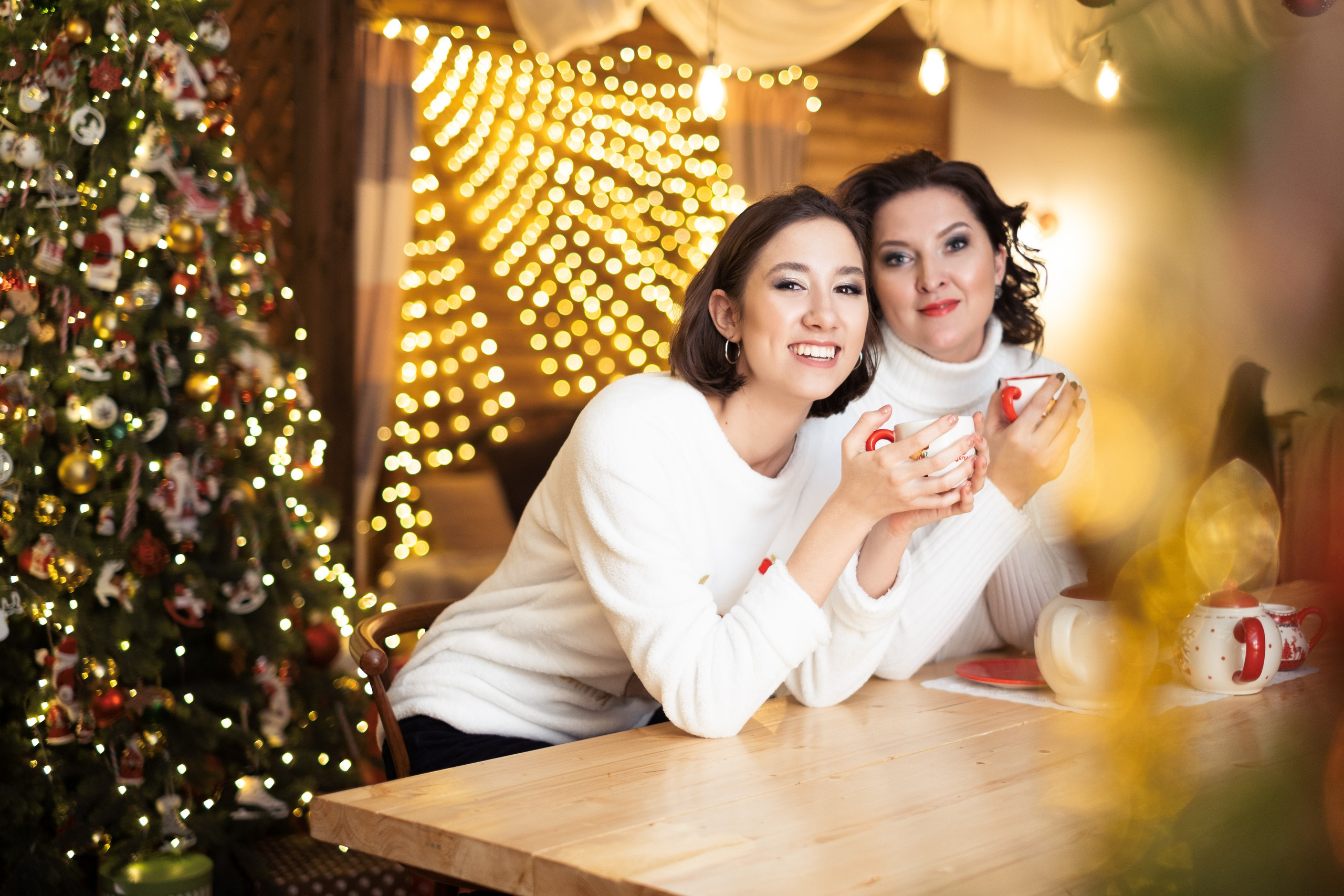 Новогодняя семейная фотосессия в Чите. Портретный фотограф в Чите Анна Камратова. Помогу Вам создать историю, в которой Вы — главный герой!